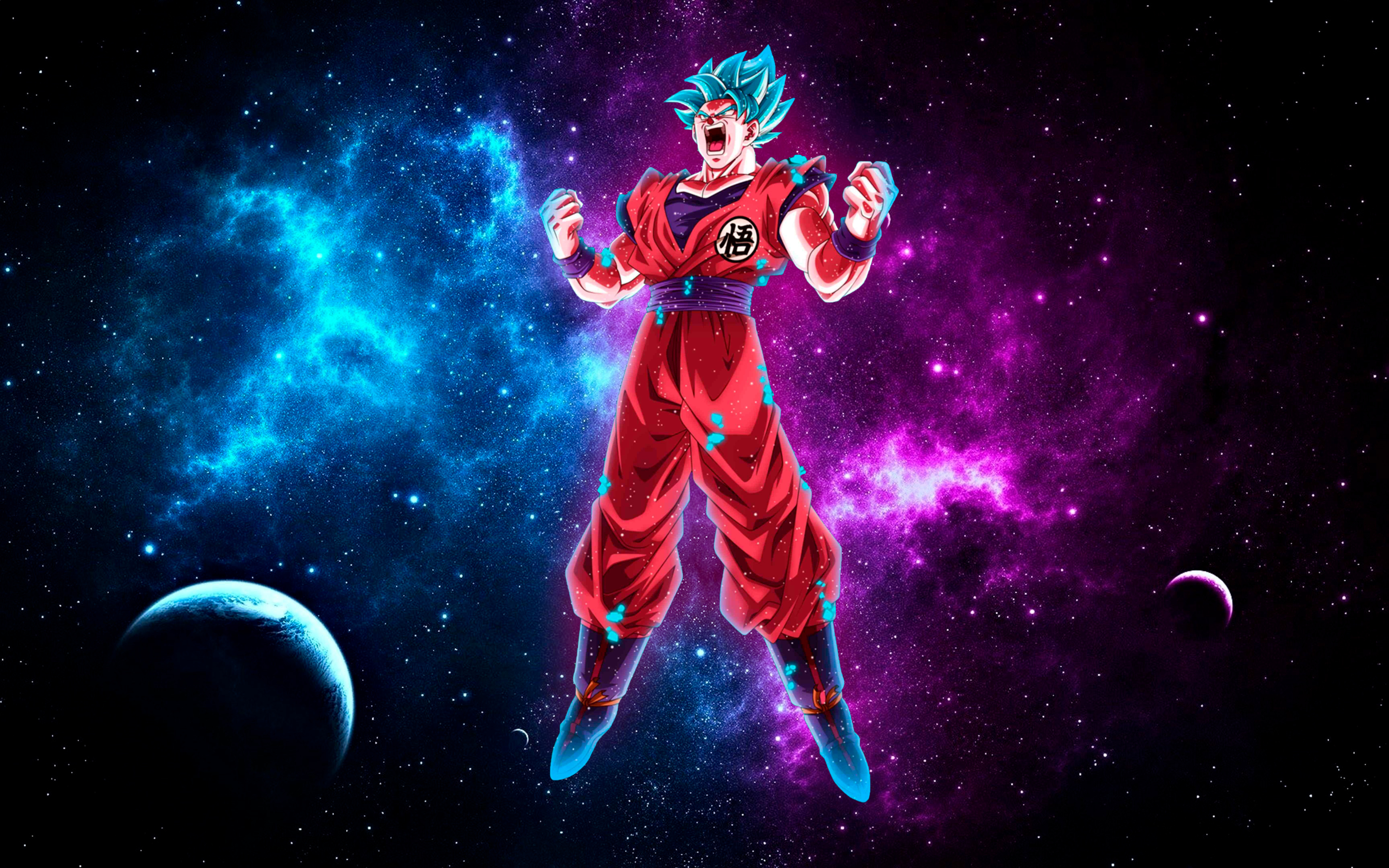Goku, De L Espace, 4k, Dbs, Manga, Galaxy, Dragon Ball Ball Galaxy HD Wallpaper