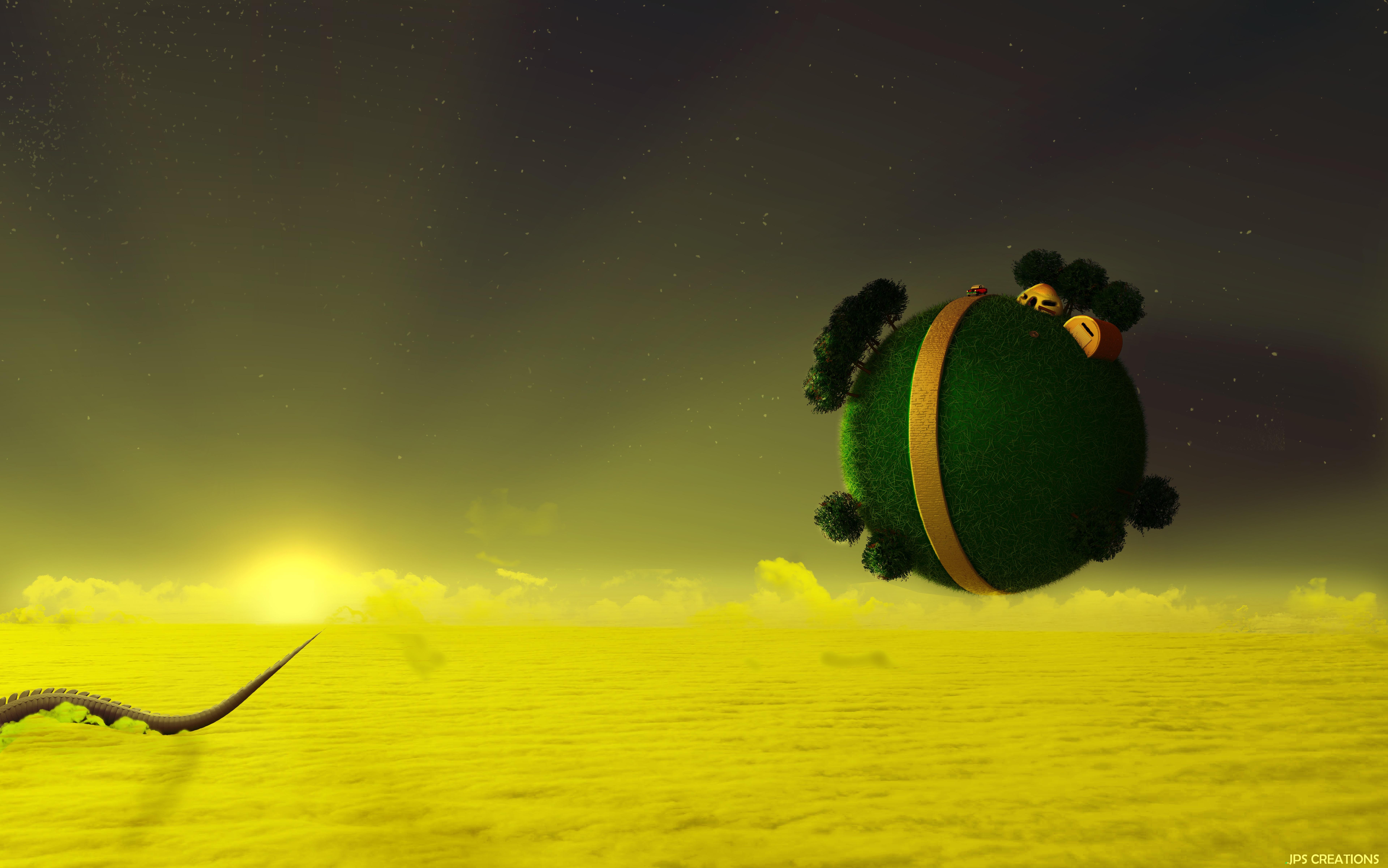 King kai's planet 8k Ultra HD Wallpaper