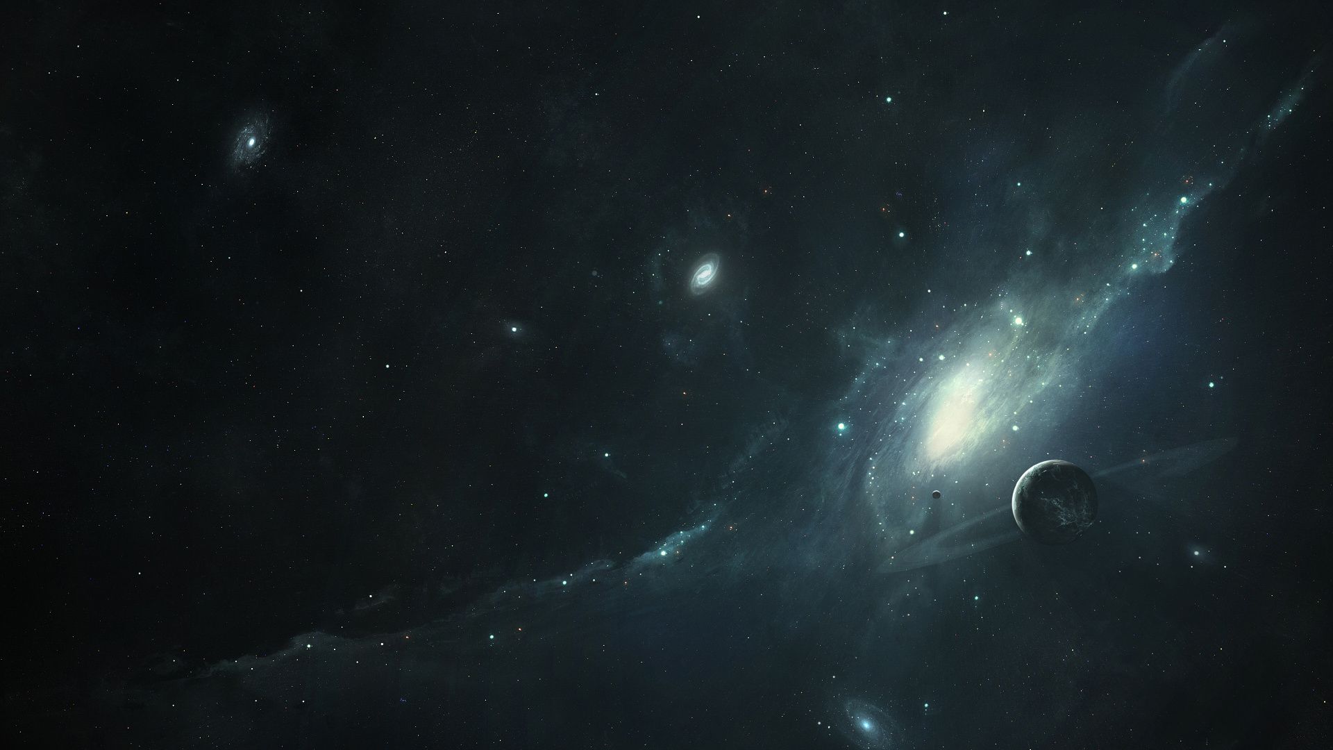 Vũ trụ đen tuyền bí, có tới hàng tỷ ngôi sao và bức tranh hoàn hảo của các hành tinh và sao chổi. Hãy đắm mình trong sự lãng mạn của không gian vô cùng độc đáo này!