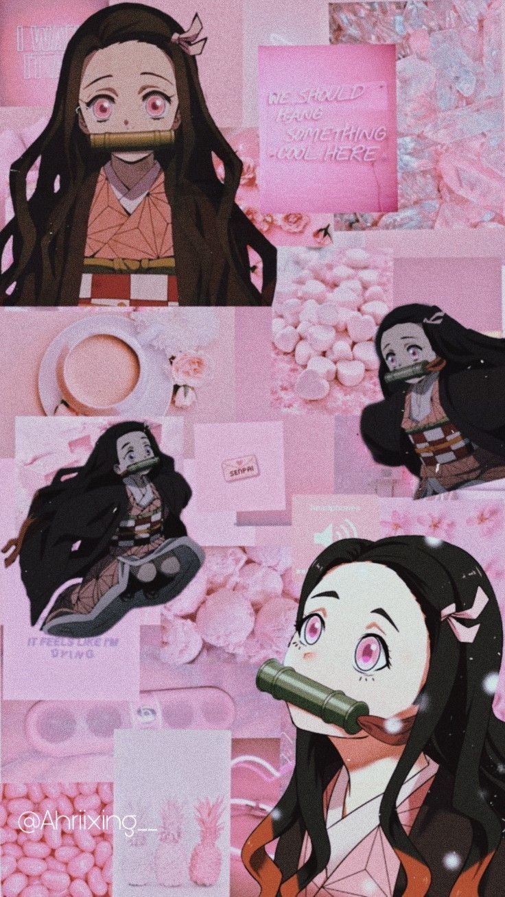 Nezuko Wallpaper Lockscreen. Anime Wallpaper, Otaku Anime, Anime
