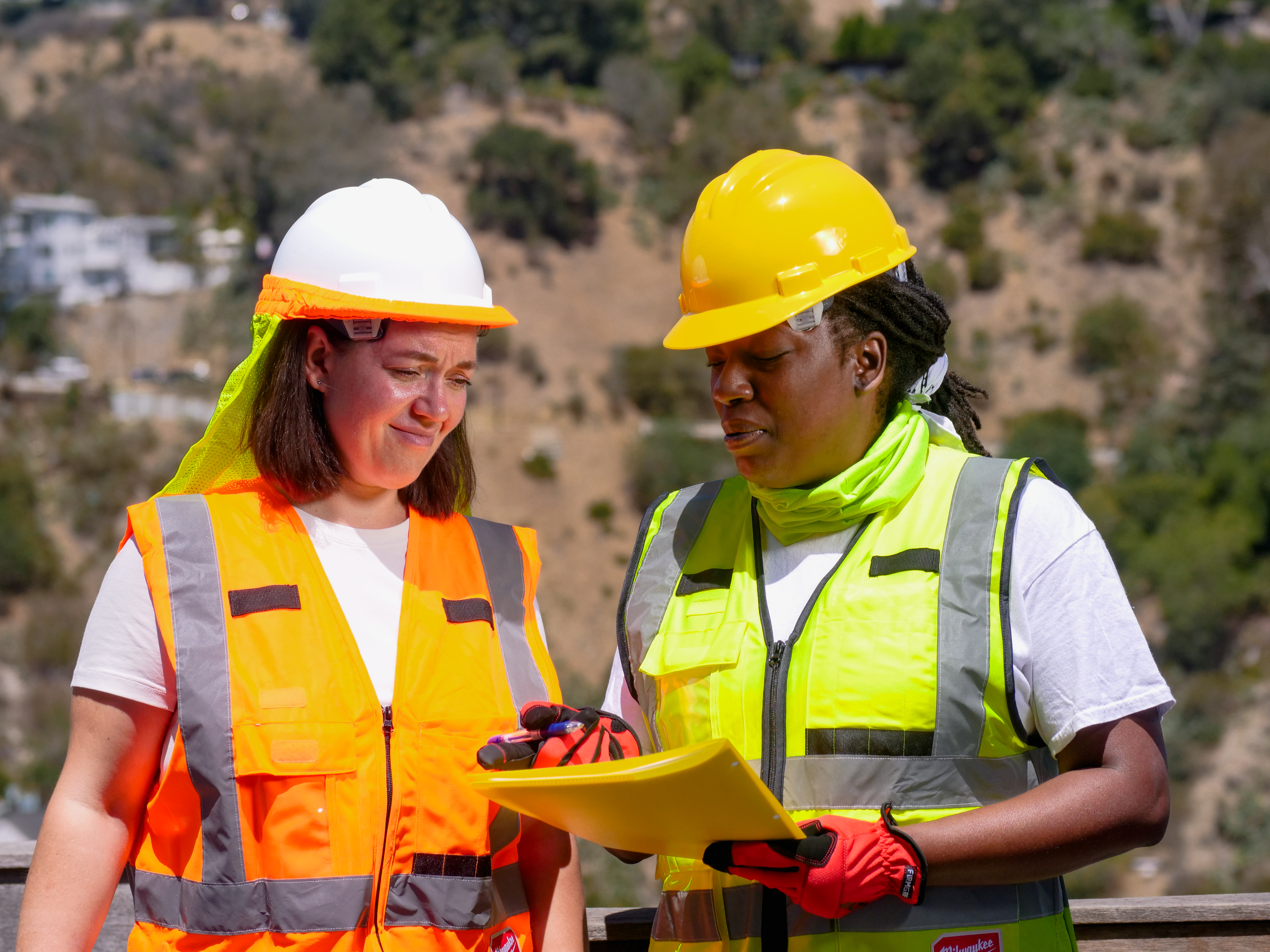 Female Engineers Wearing PPE · Free