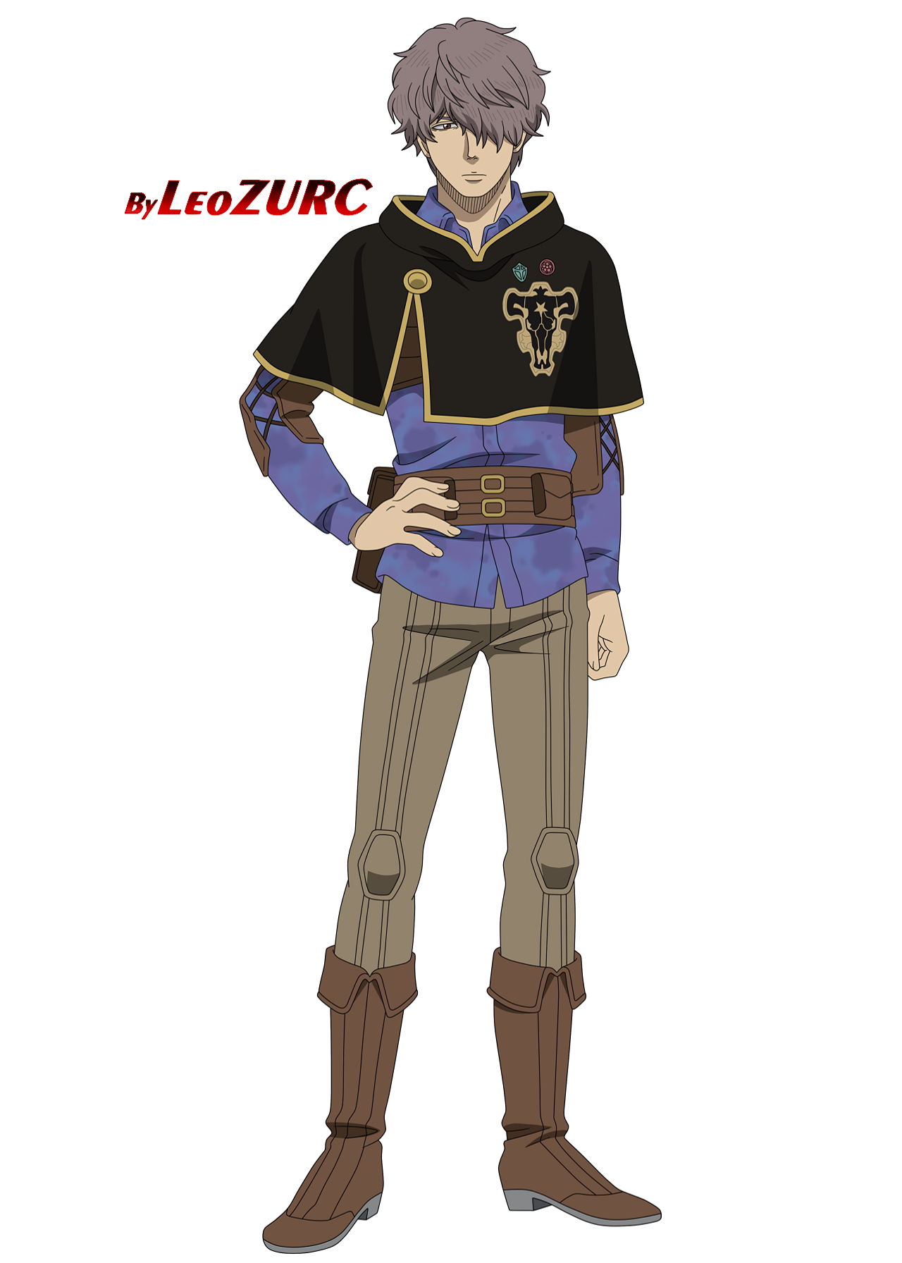 Gauche Adlai. Black clover anime, Black bull, Black cover