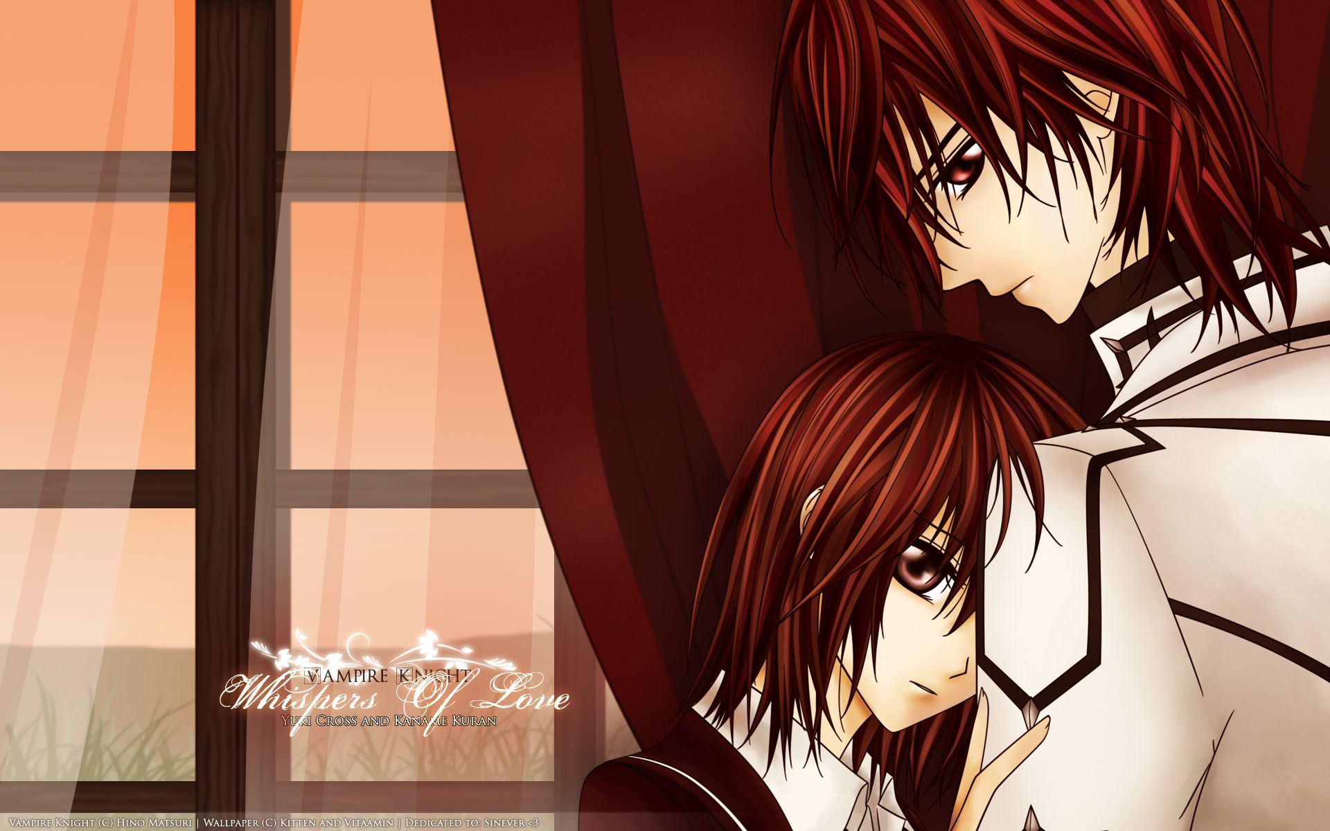 Vampire Knight + Kaname Wallpaper: Yuuki x Kaname. Vampire knight yuki, Vampire knight, Yuki and kaname