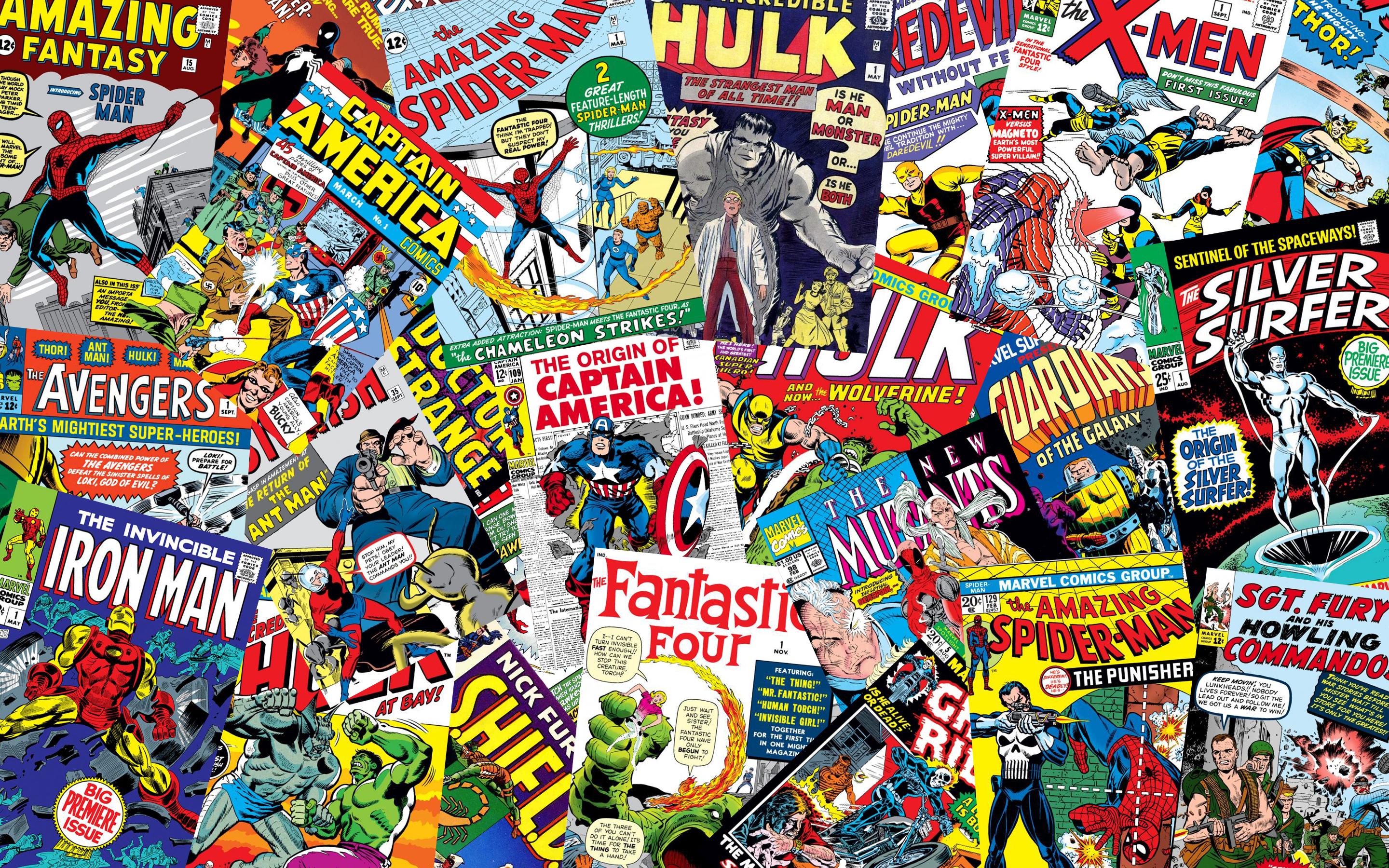 DC Comic Book Covers Wallpaper