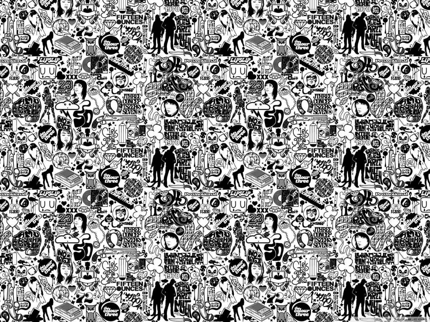 Abstract Comic Wallpaper