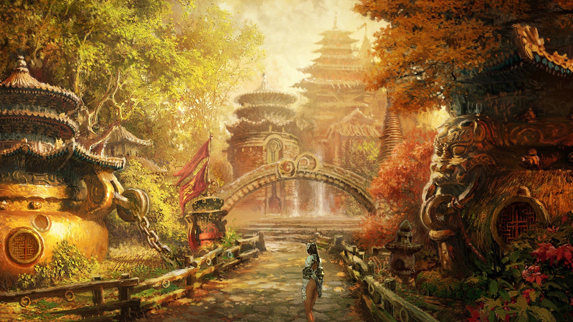 Fantasy Autumn Desktop Wallpapers Wallpaper Cave 7898