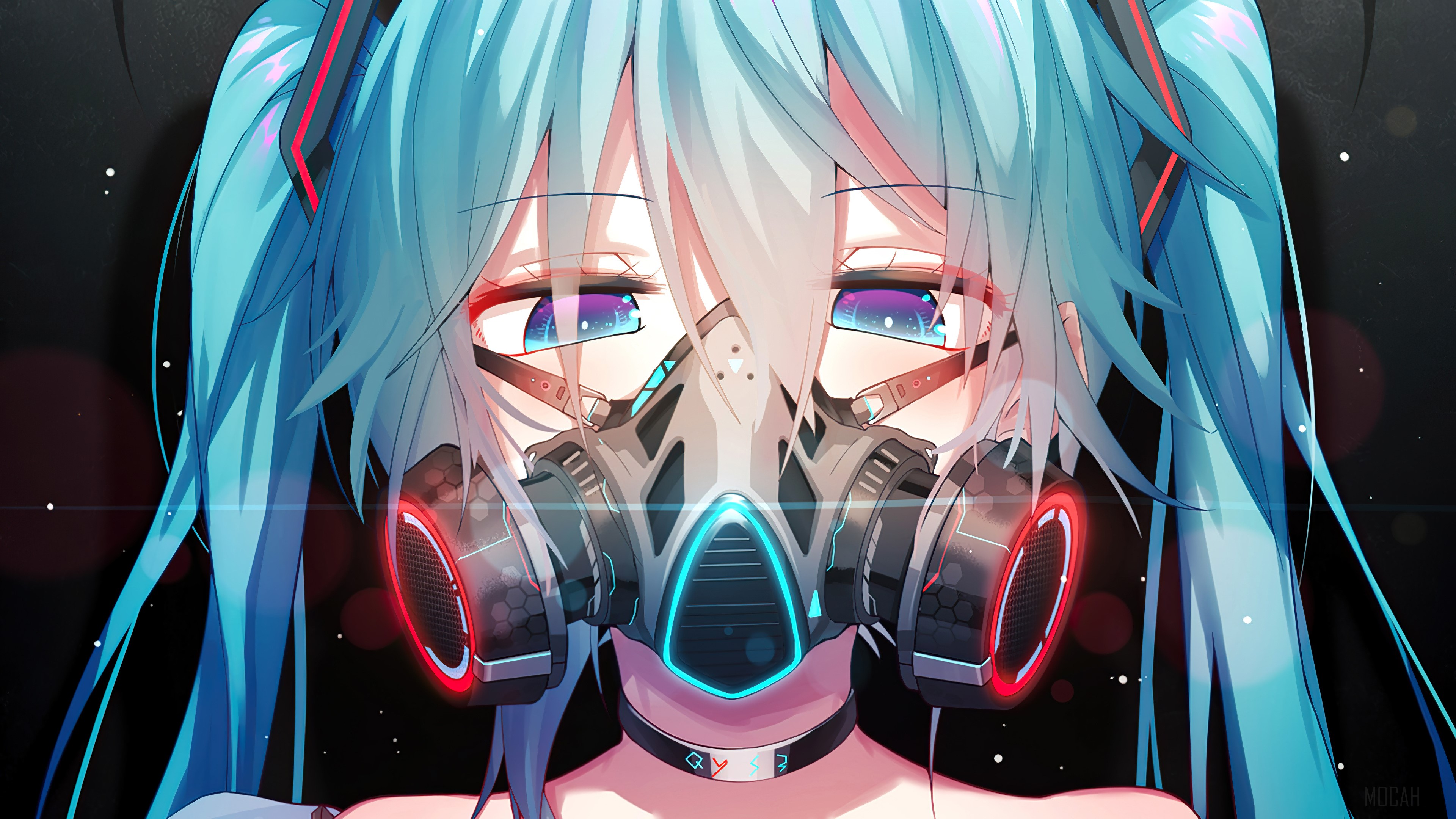 21 Anime Girl with Gas Mask Wallpapers - Wallpaperboat
