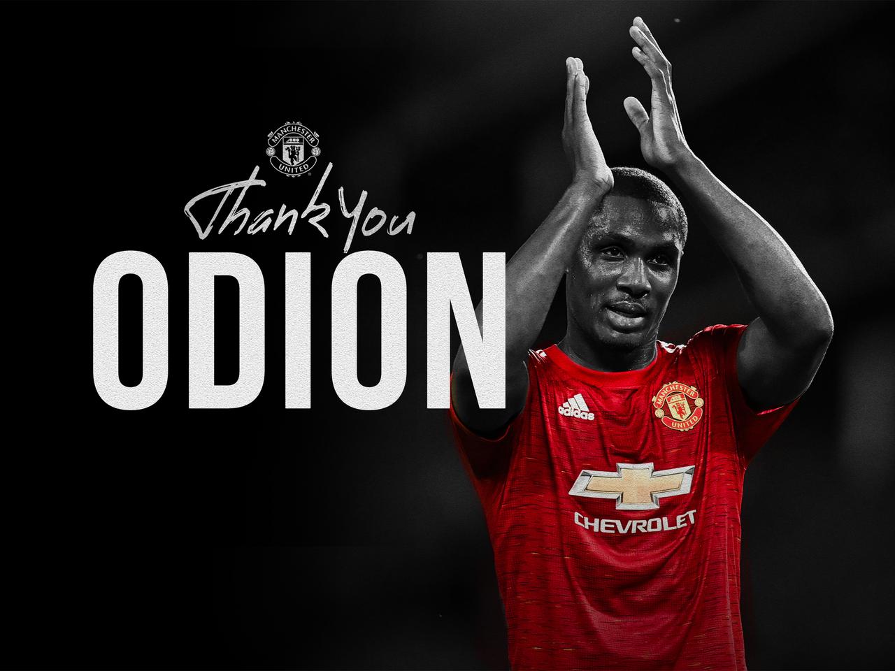 Odion Ighalo bids farewell to Man Utd after loan period ends