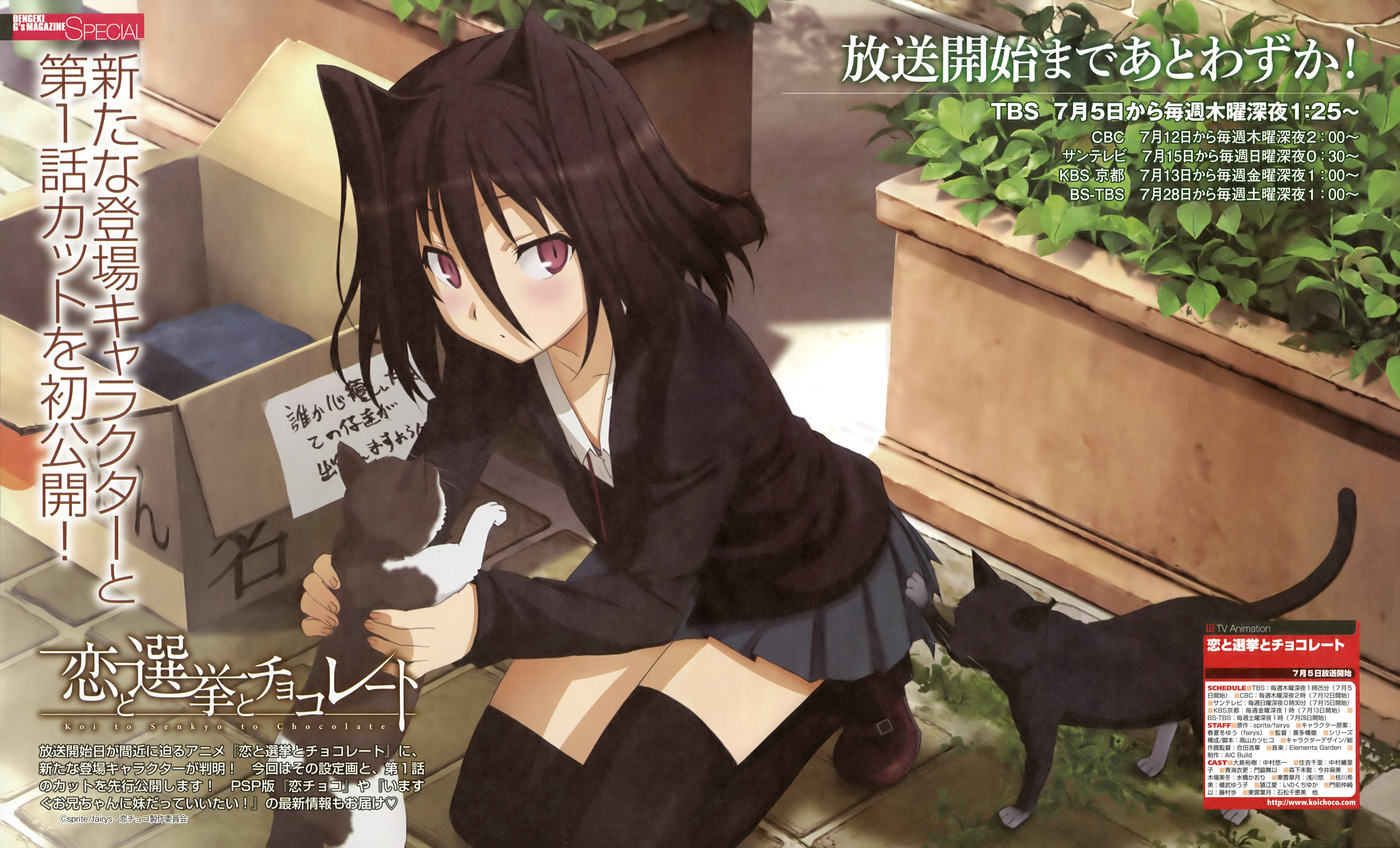 Koi To Senkyo To Chocolate wallpaperx3530