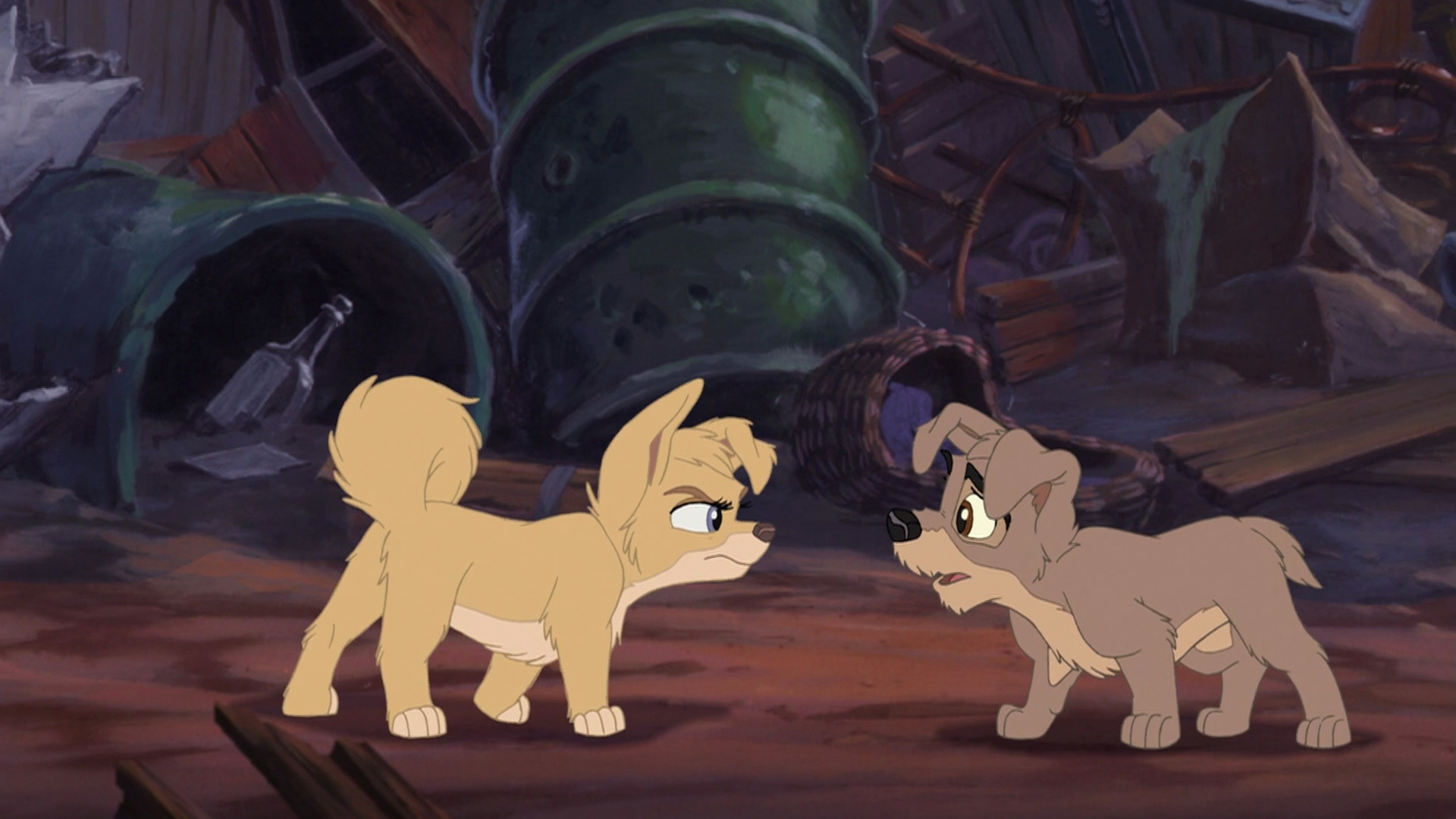 Lady And The Tramp II Scamps Adventure and the Tramp II wallpaper