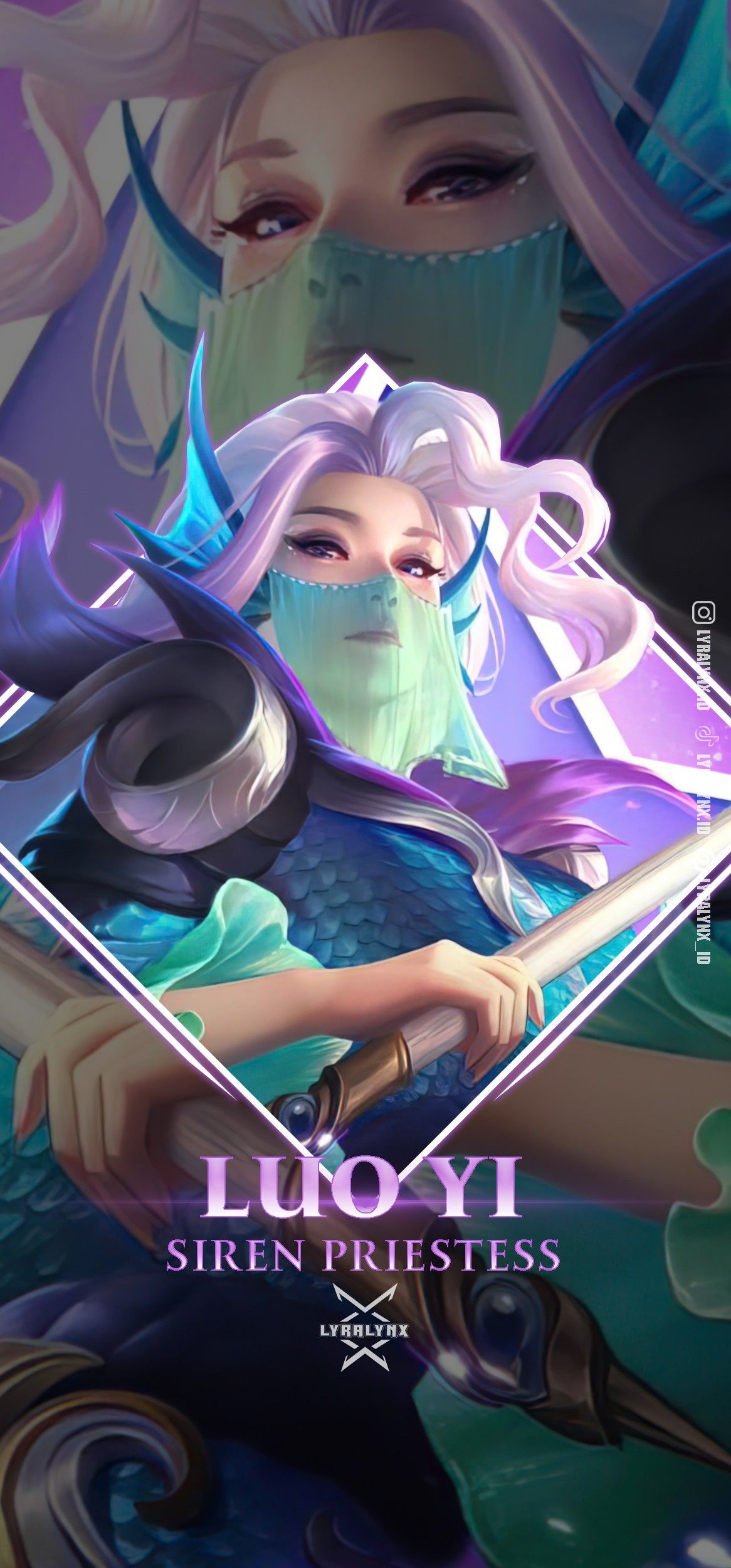 Luo Yi Siren Priestess. Mobile legend wallpaper, Mobile legends, Friend anime