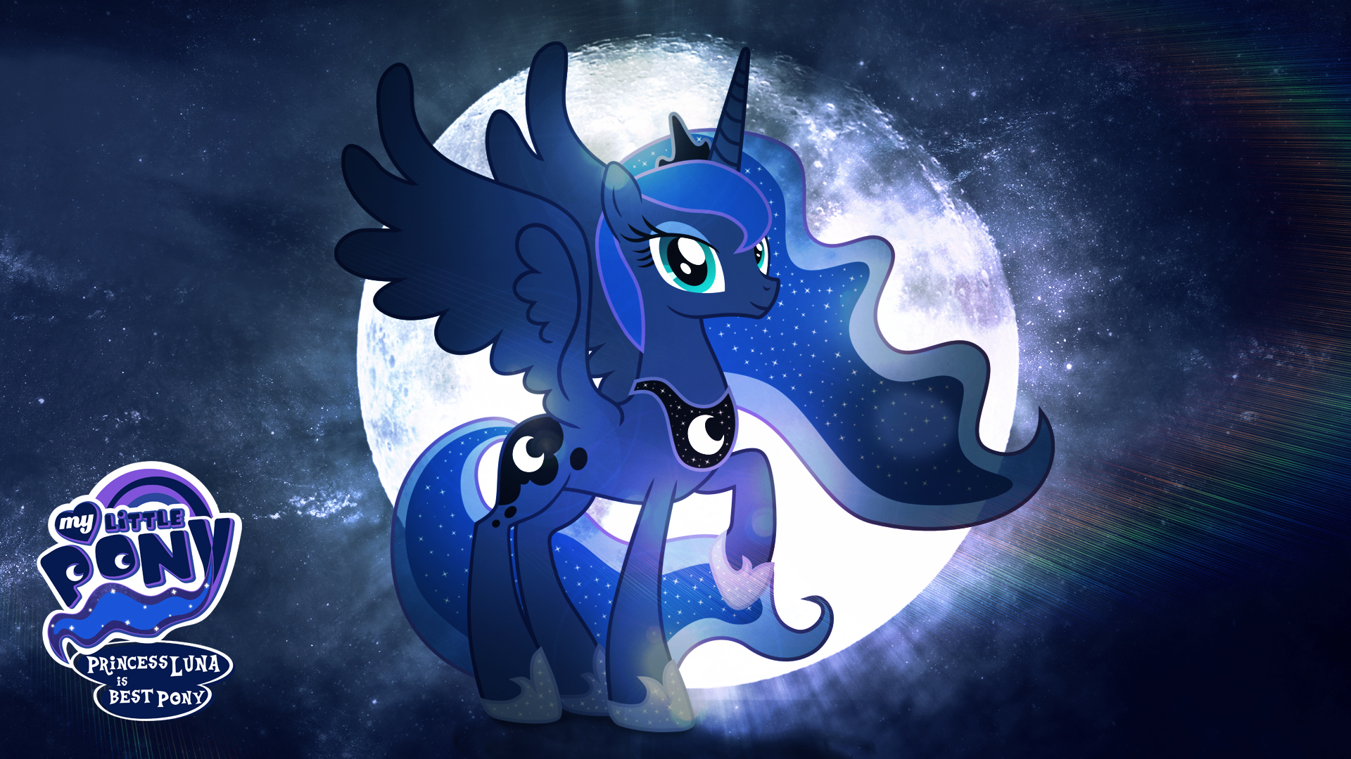 Luna Wallpaper MLP