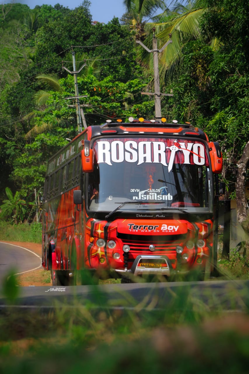Rosariyo Travel Hub. Kerala Tourist Bus HD Wallpaper