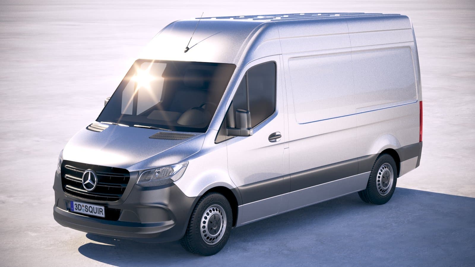 Mercedes Benz Sprinter Standard 2019 3D Model