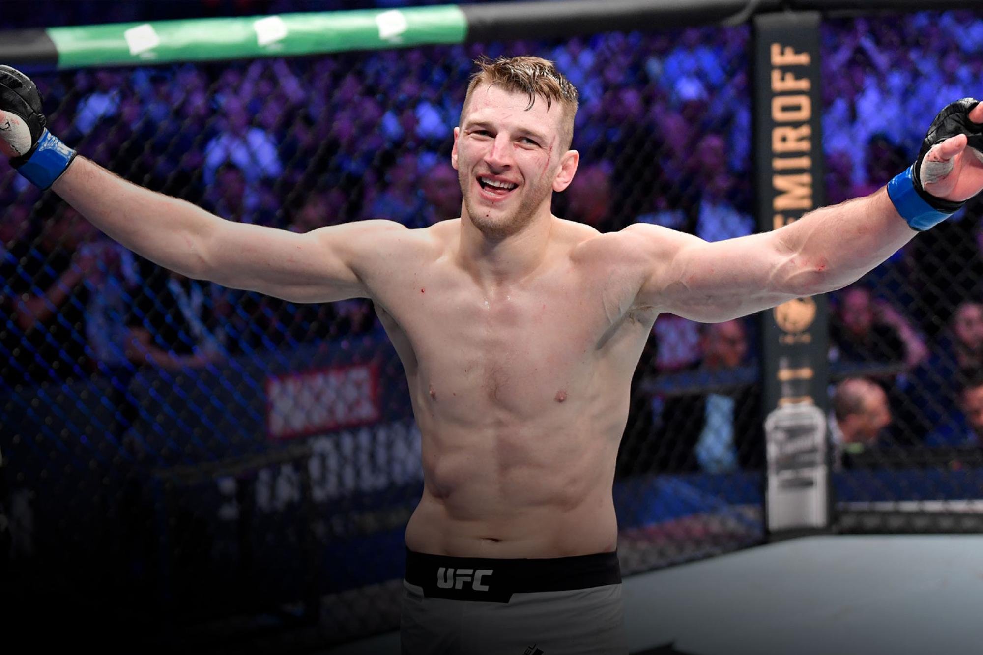 Dan Hooker Is Always Moving Forward
