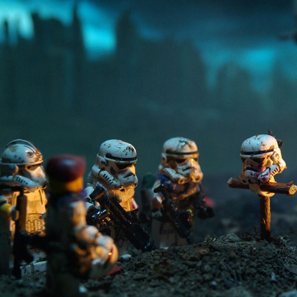 Star Wars Lego Soldiers iPad Wallpaper Free Download