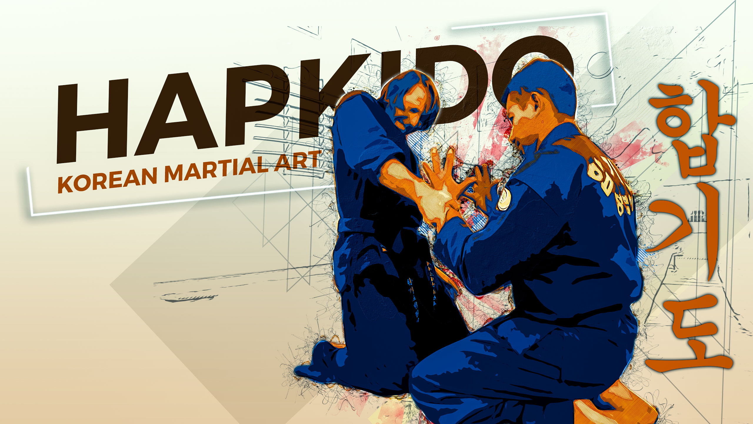 Hapkido Korean Martial Arts Men Martial Arts Artwork Wallpaper:2560x1440