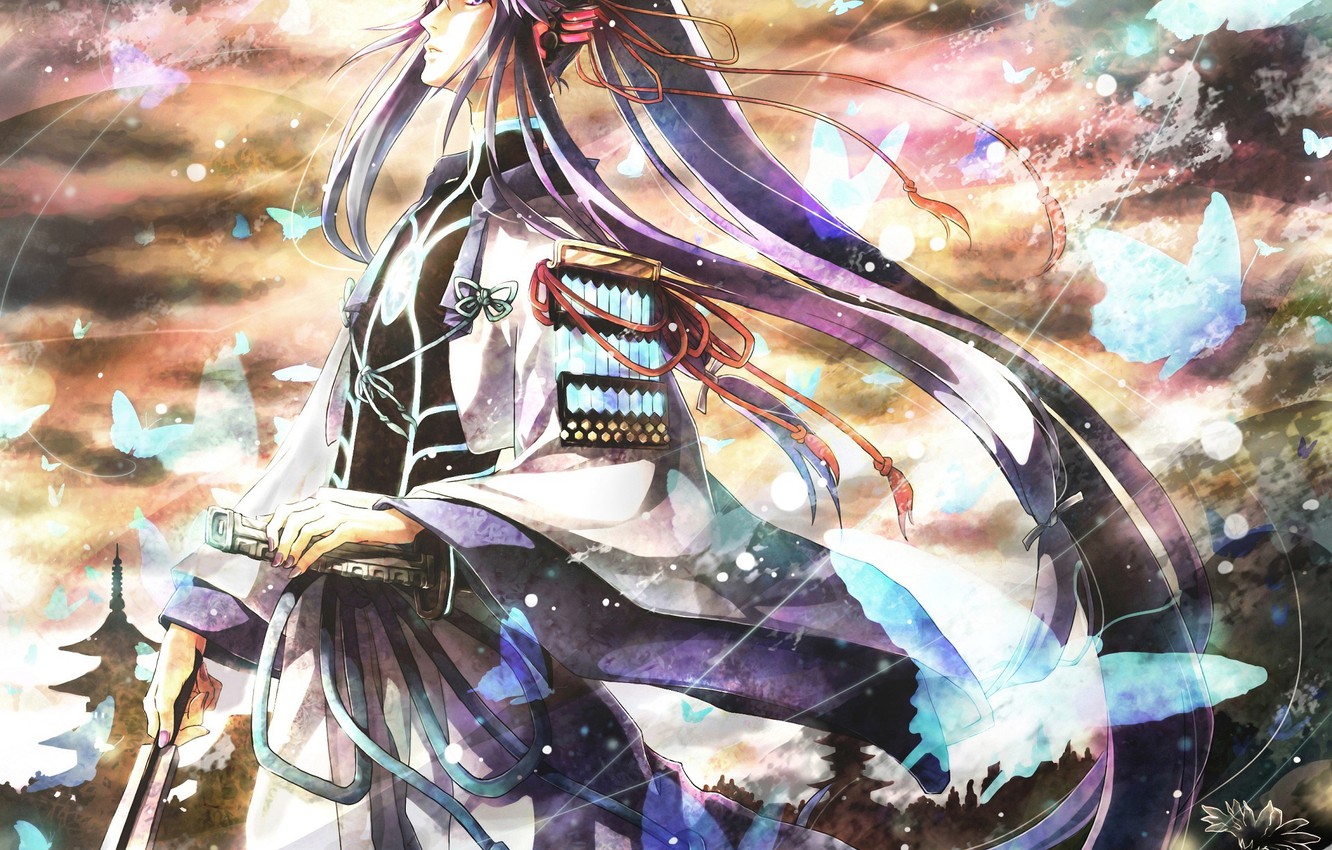 Wallpaper Japan, guy, Vocaloid, Vocaloid, Kamui Gakupo image for desktop, section прочее