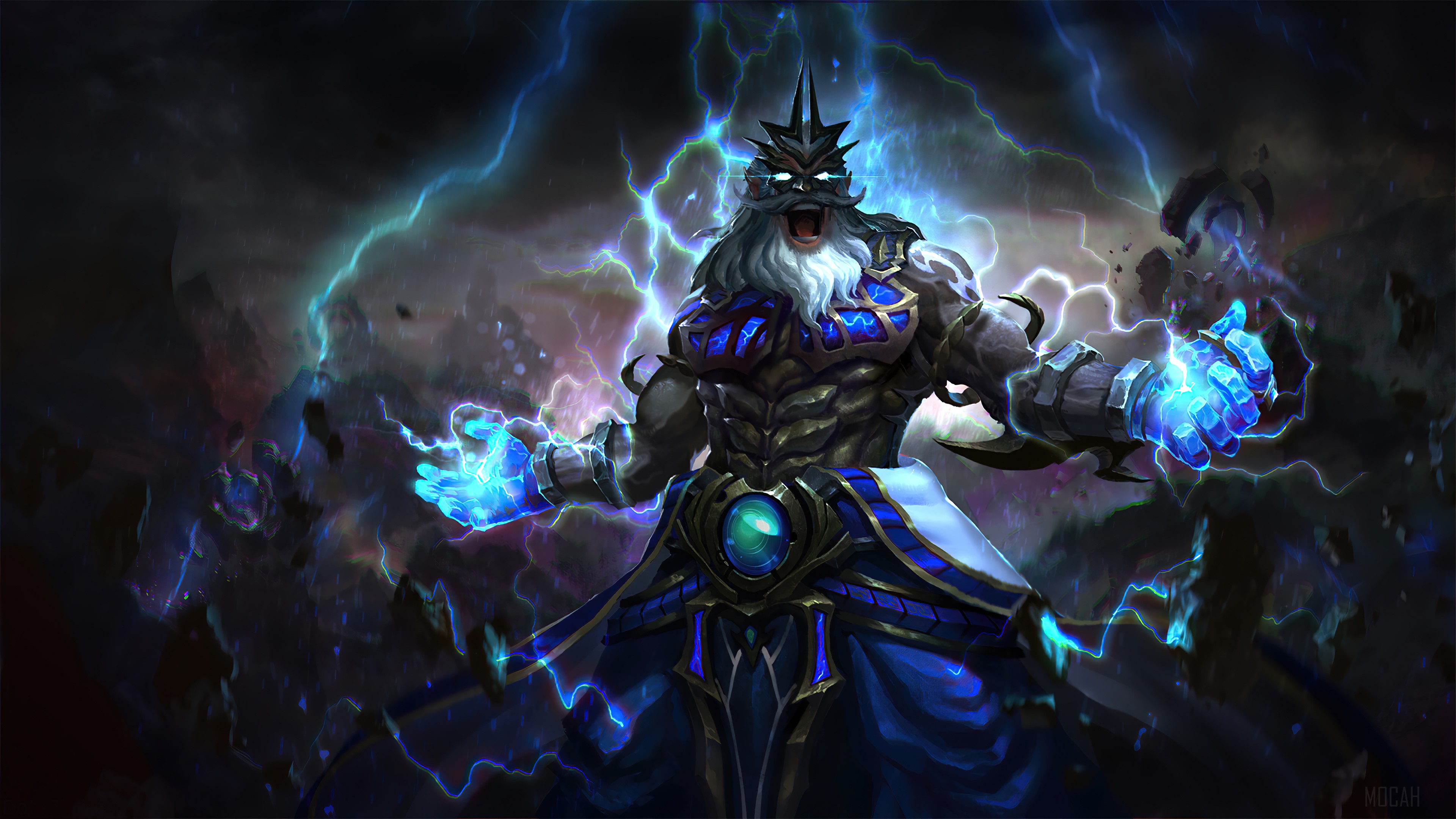 Zeus HD wallpaper, Background