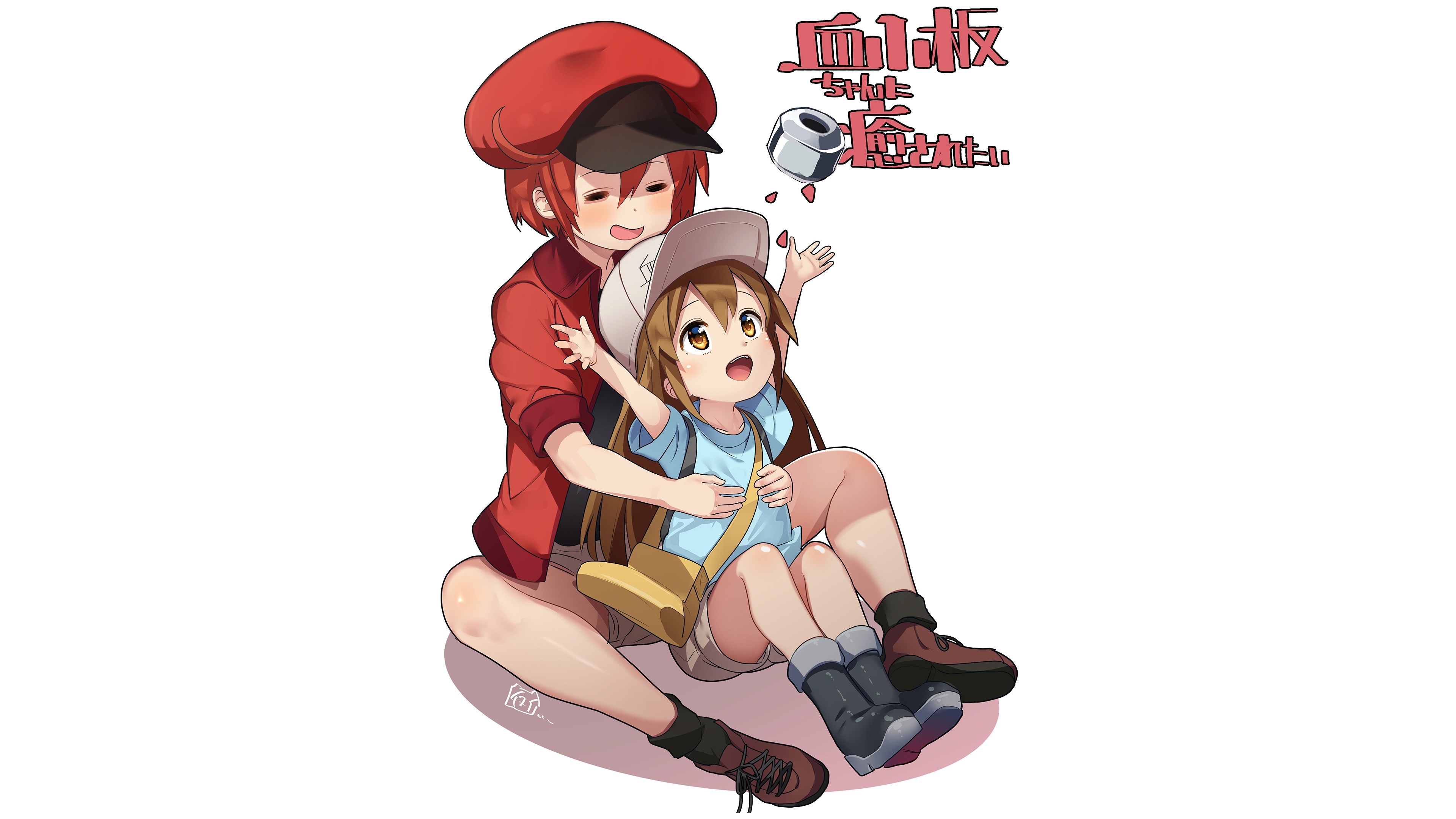 Red Blood Cell Platelet Cells at Work! Hataraku Saibou 4K