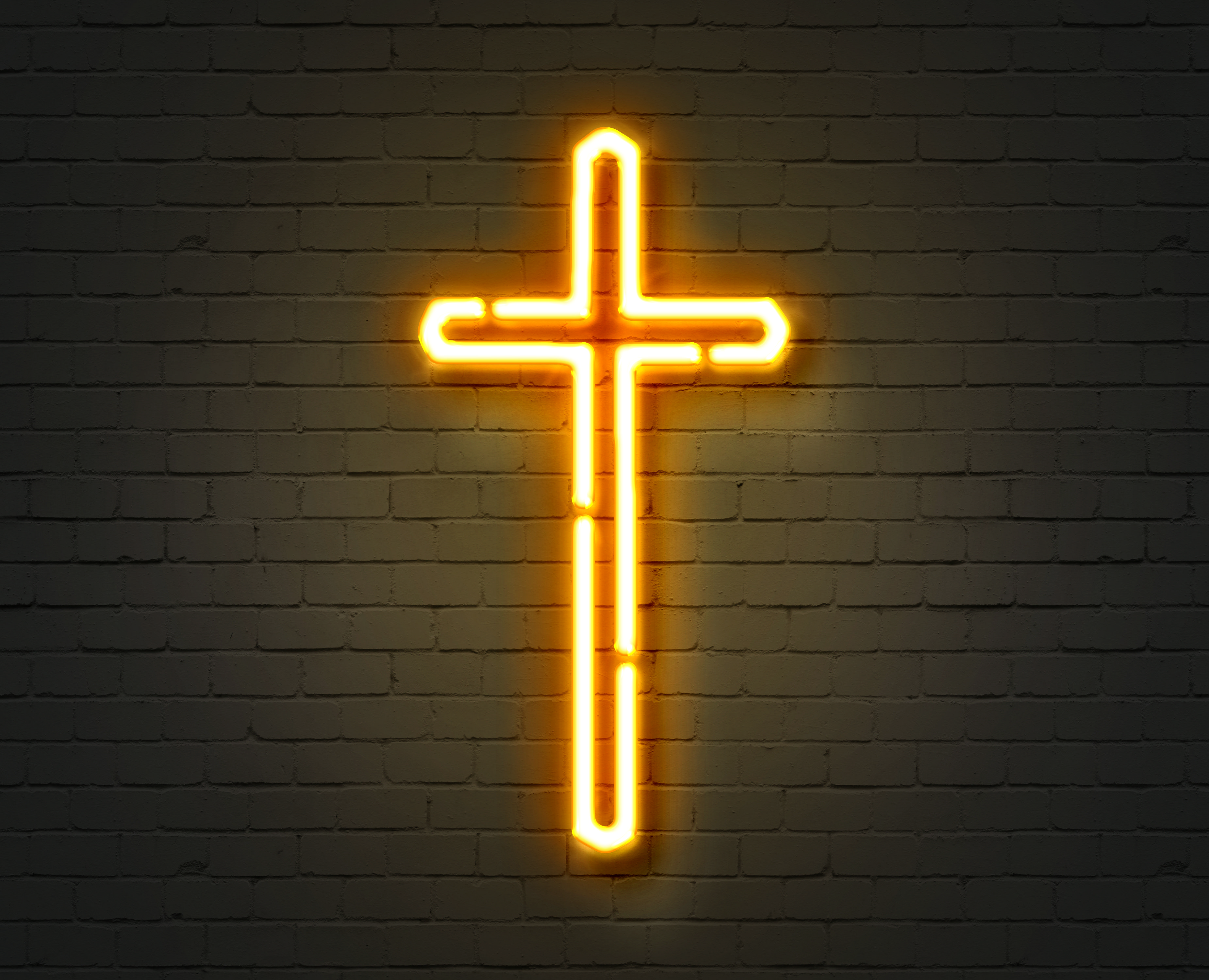 Neon Cross  Phone Wallpaper and Mobile Background