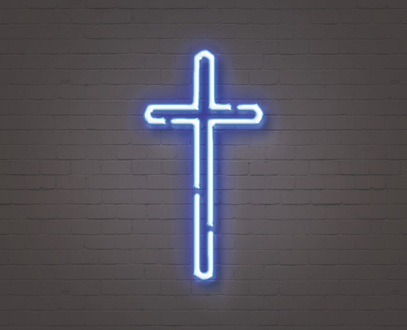 Neon Cross Wallpaper (1920x1080p)