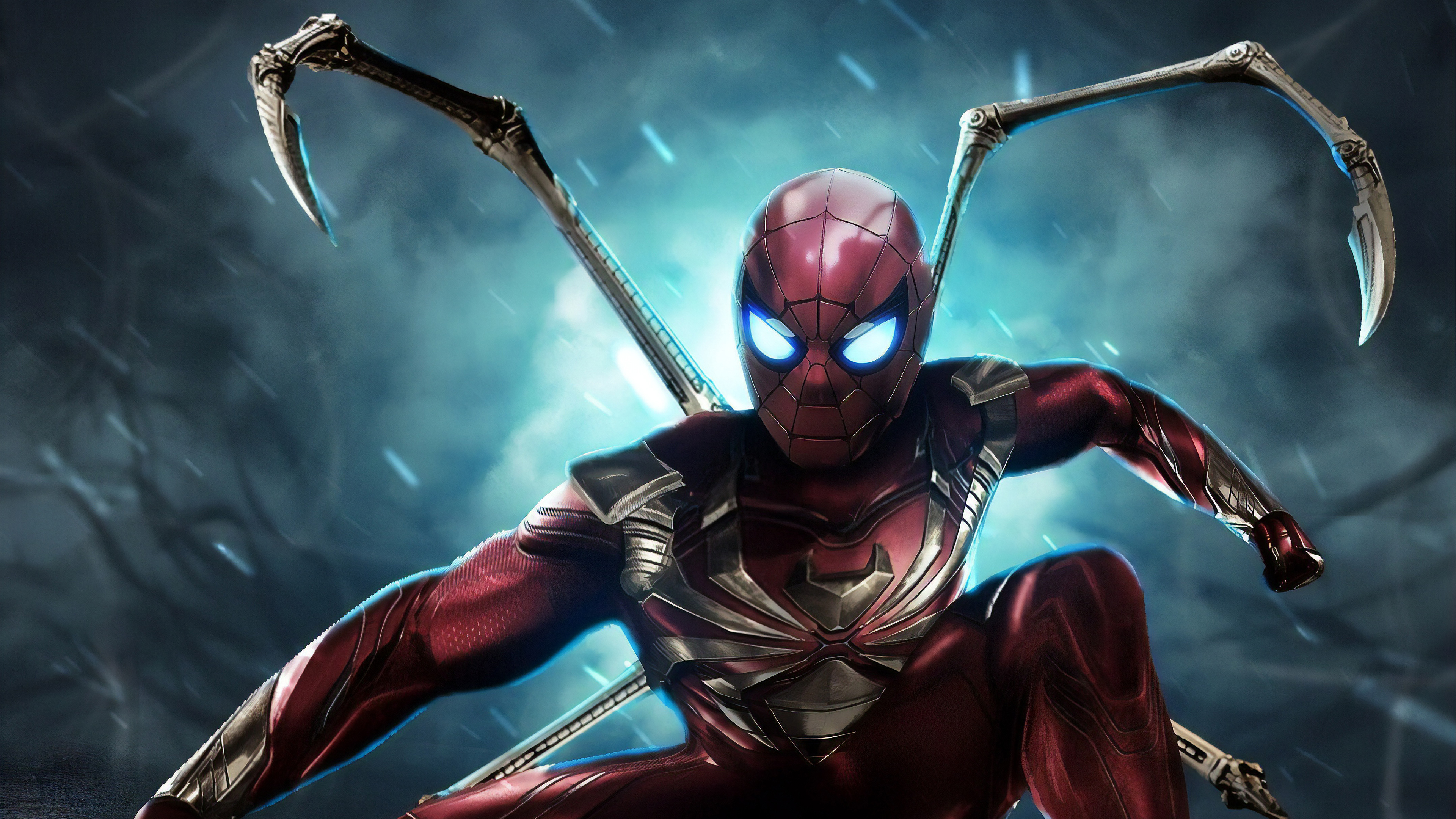 Iron Spider Killer Suit, HD Superheroes, 4k Wallpapers, Image, Backgrounds,...
