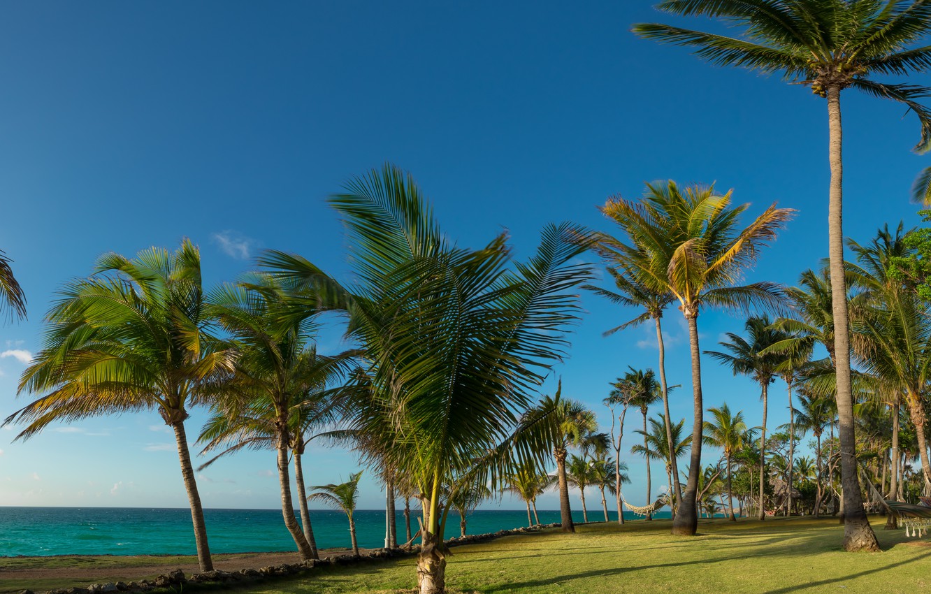 Wallpaper beach, sea, ocean, nature, sunset, beautiful, Cuba, Varadero image for desktop, section пейзажи