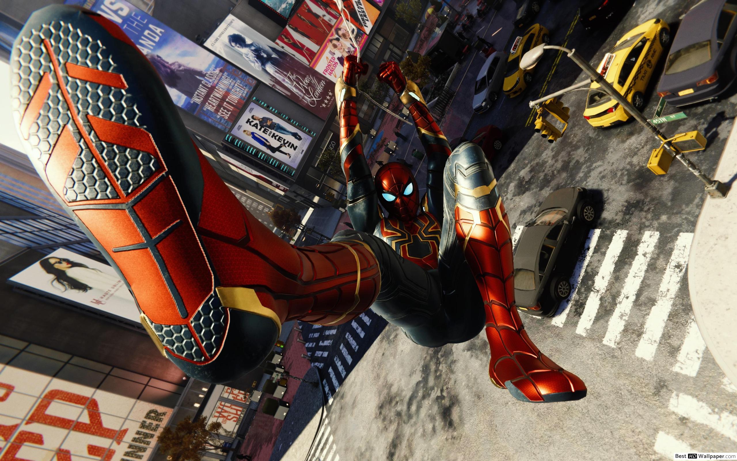 Spider Man Game (2019) Iron Suit HD Wallpaper Download