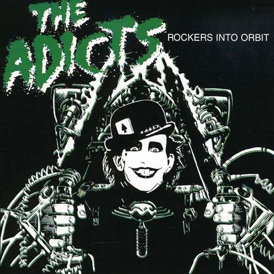 The Adicts. Album cover art, Punk, Rocker