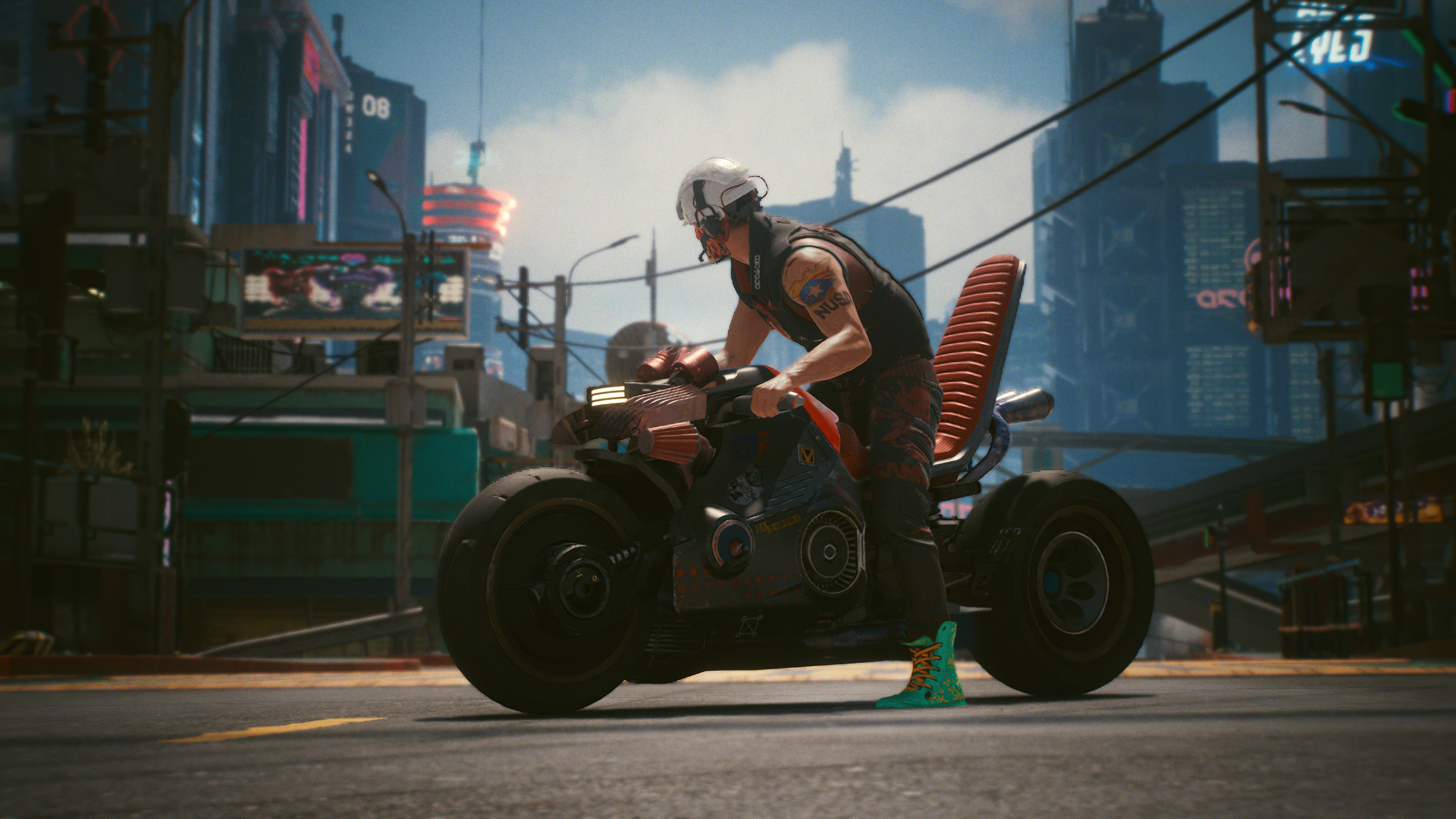 Wallpaper 4k Biker Boy Cyberpunk 2077 4k Wallpaper