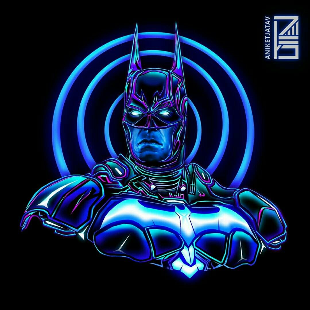 Neon DC ideas. comic movies, neon artwork, dc comics
