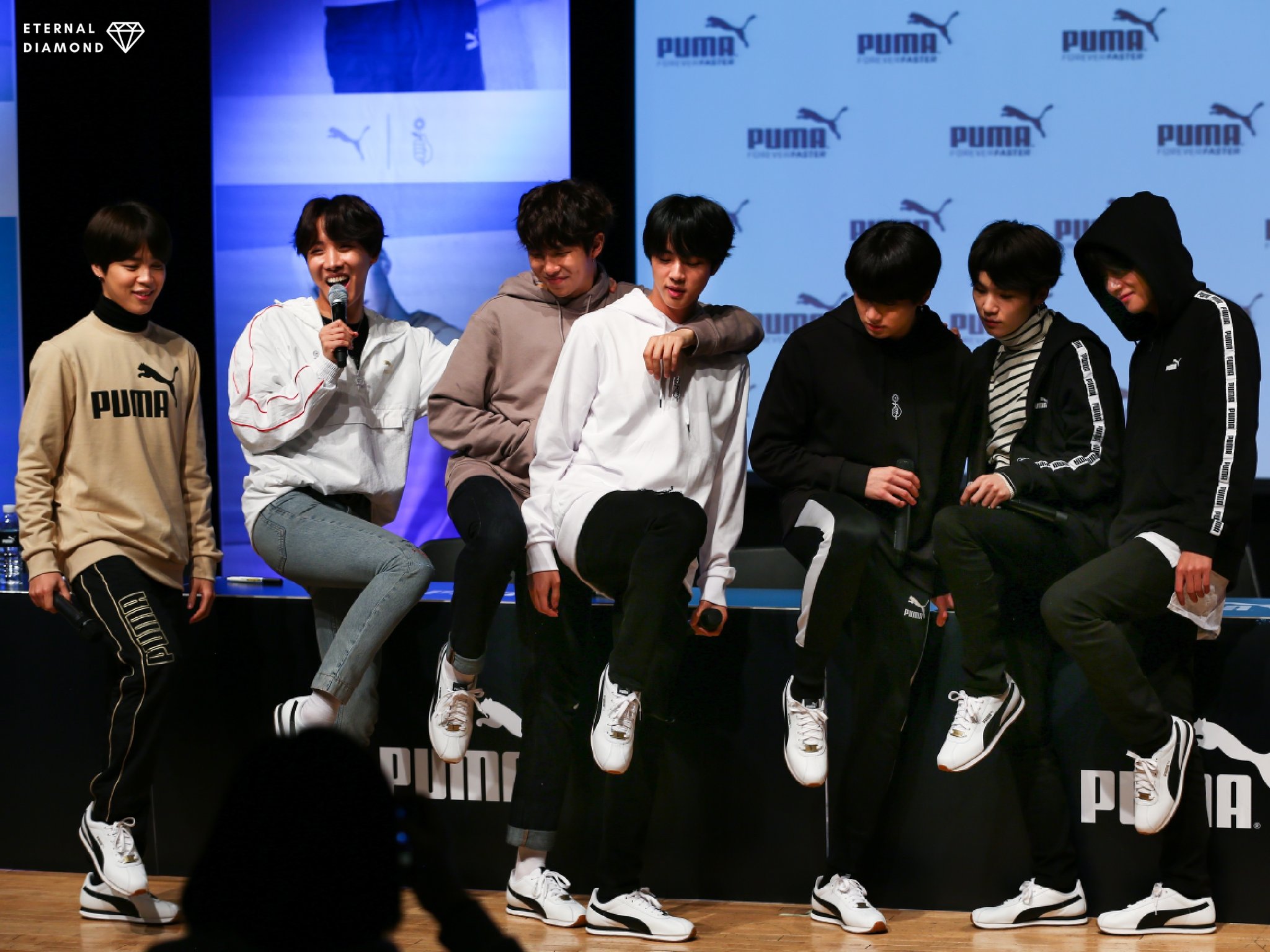 Picture Fansitesnap] BTS At PUMA Fansigning [180408]