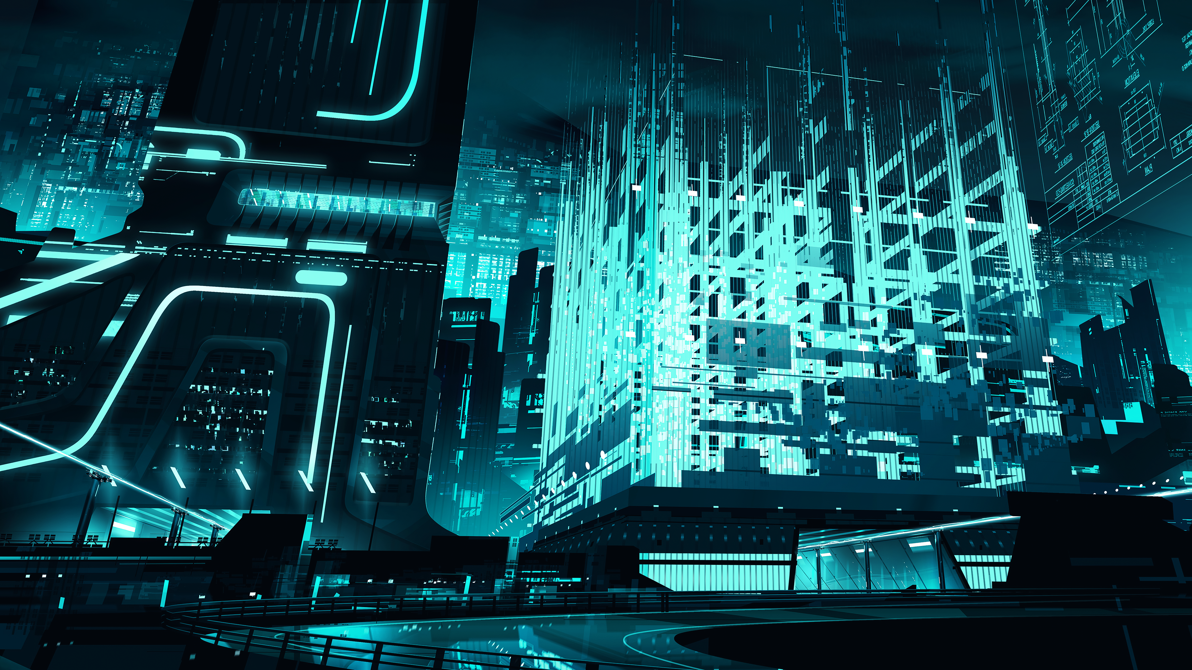 Tron: Uprising HD wallpaper, Background