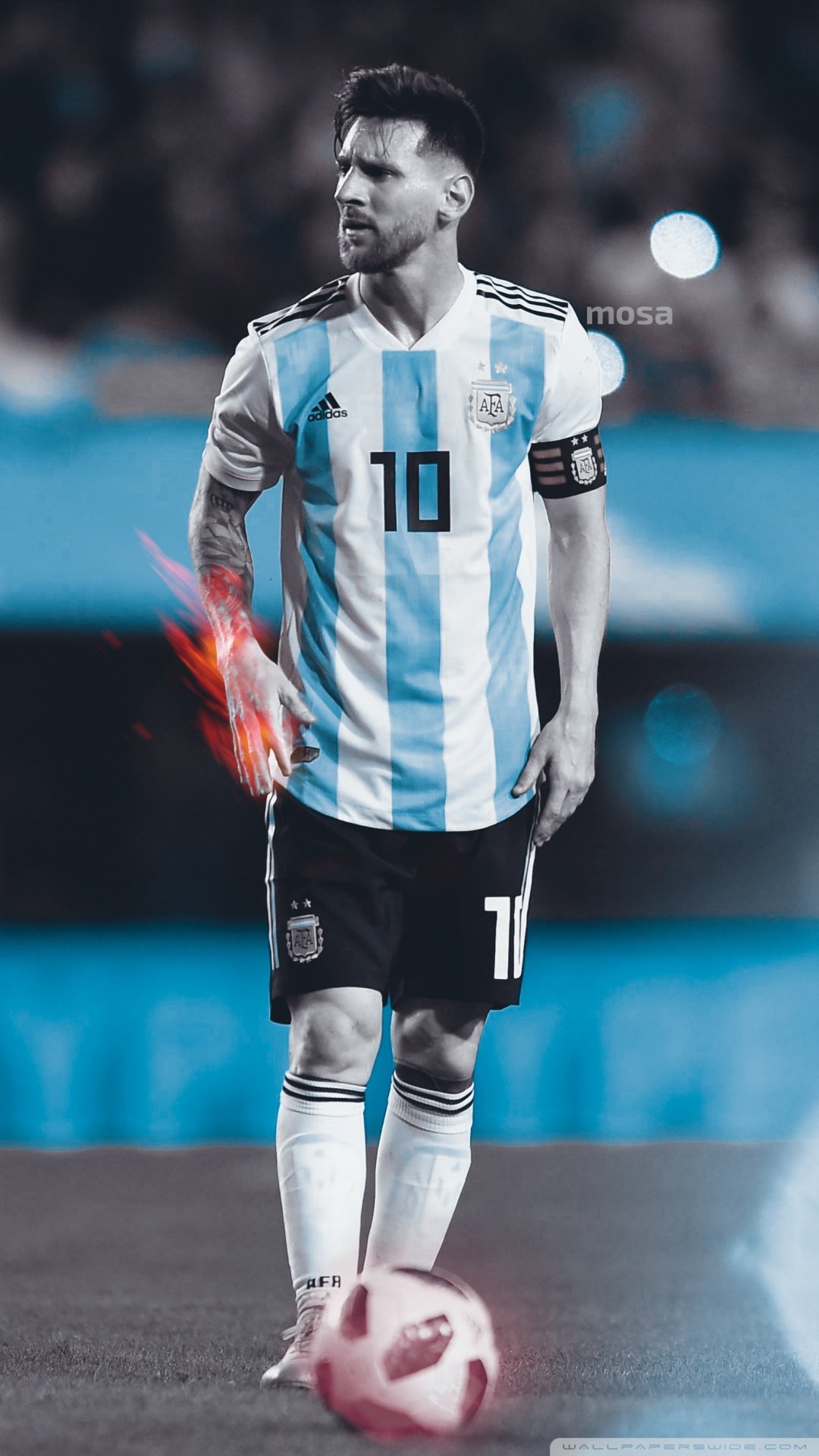 Aesthetic Lionel Messi Argentina Wallpaper Download | MobCup