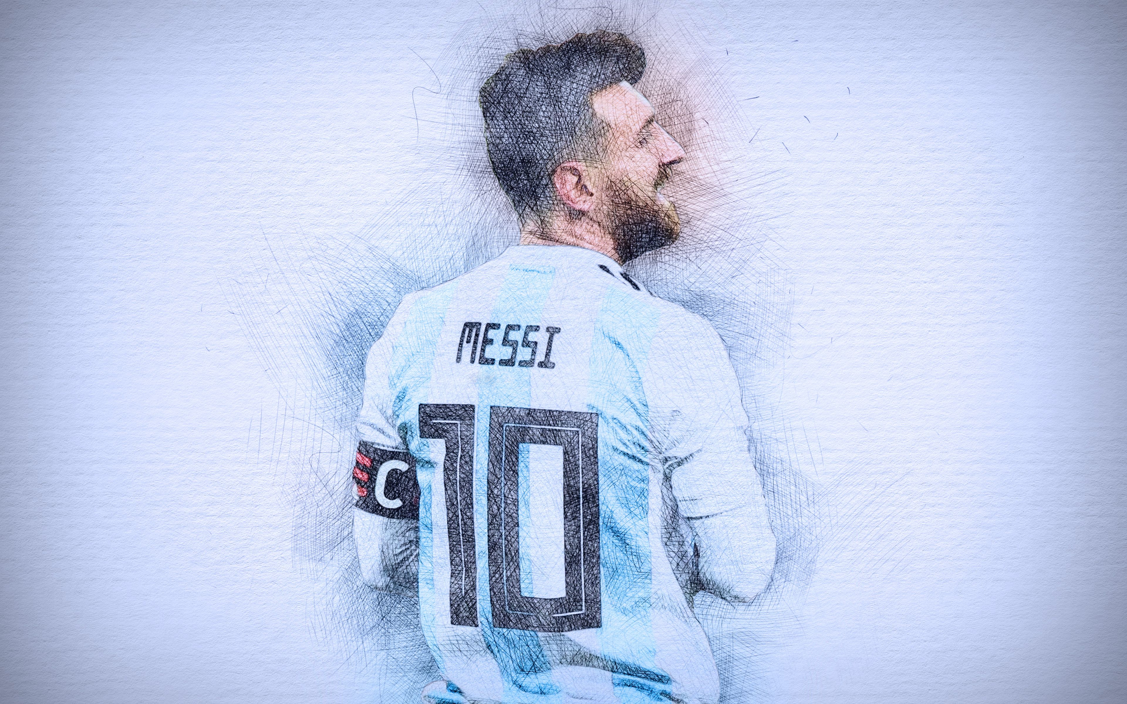 Lionel Messi Argentina Wallpaper, HD Lionel Messi Argentina Background on WallpaperBat