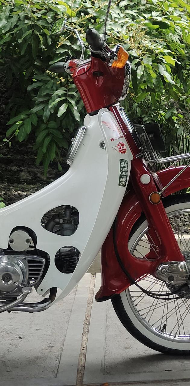 Honda c70 wallpaper