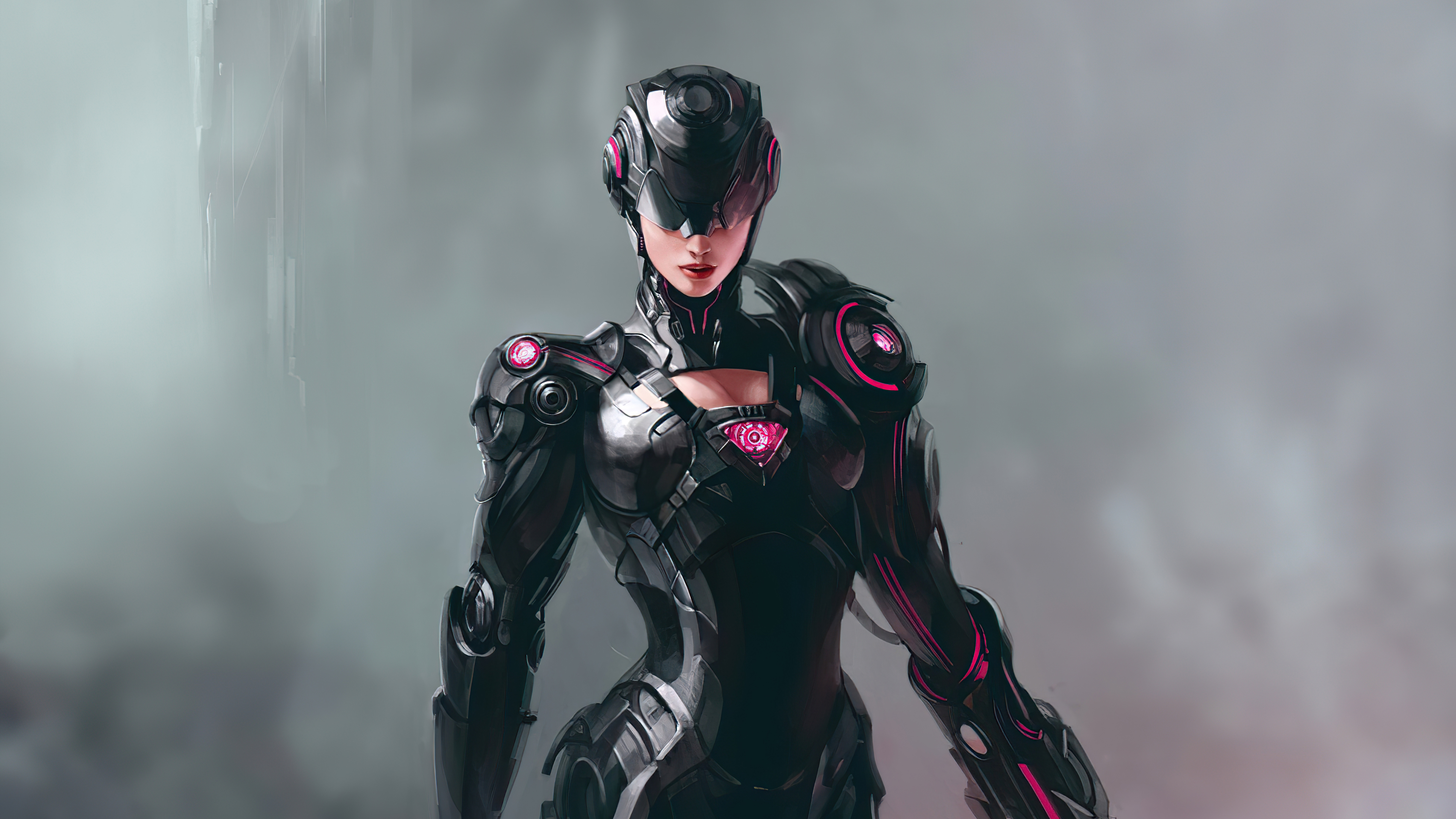 Artwork Cyborg Girl 4k, HD Artist, 4k Wallpaper, Image, Background, Photo and Picture