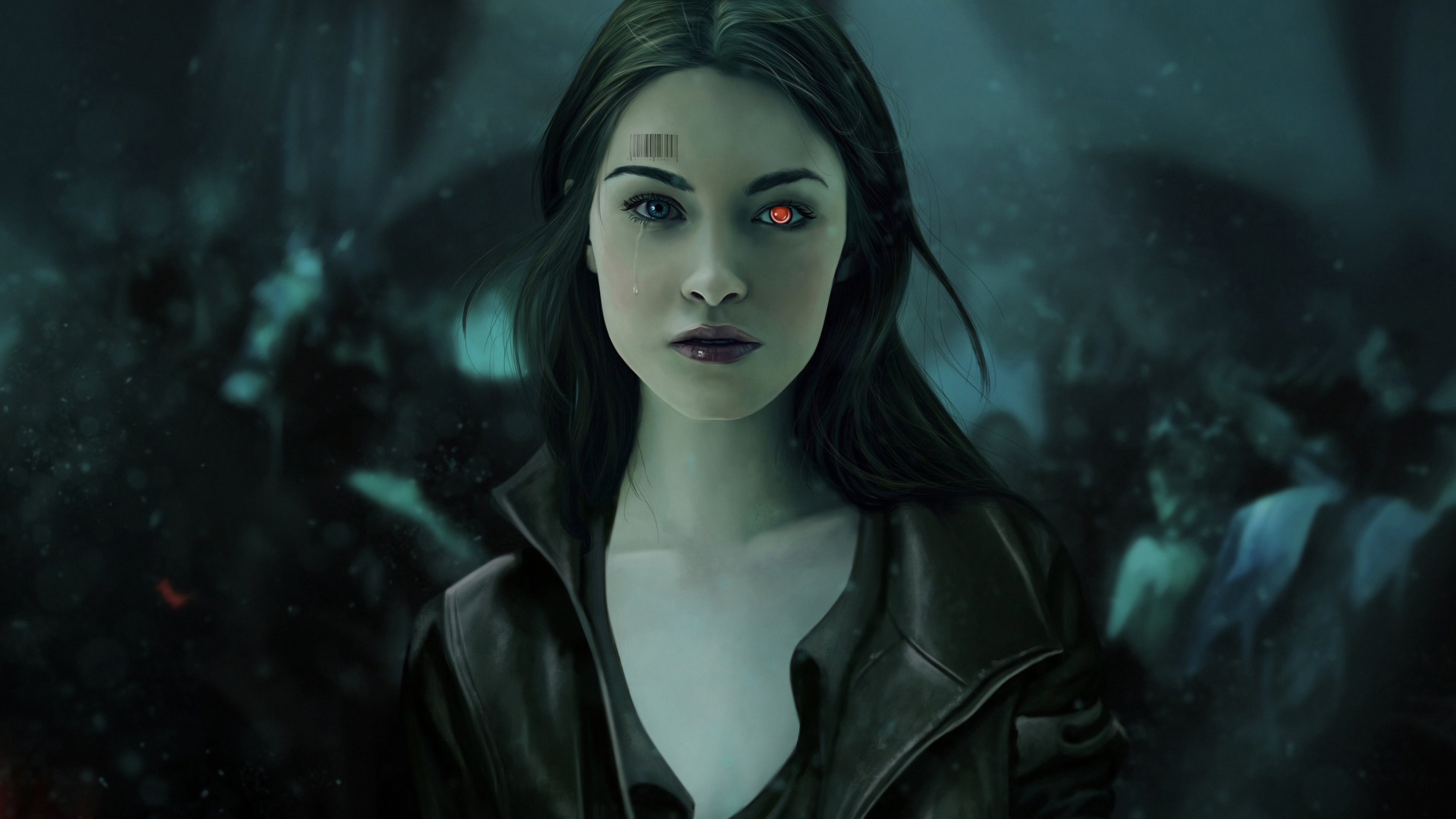 Woman Cyborg 4K Wallpaper