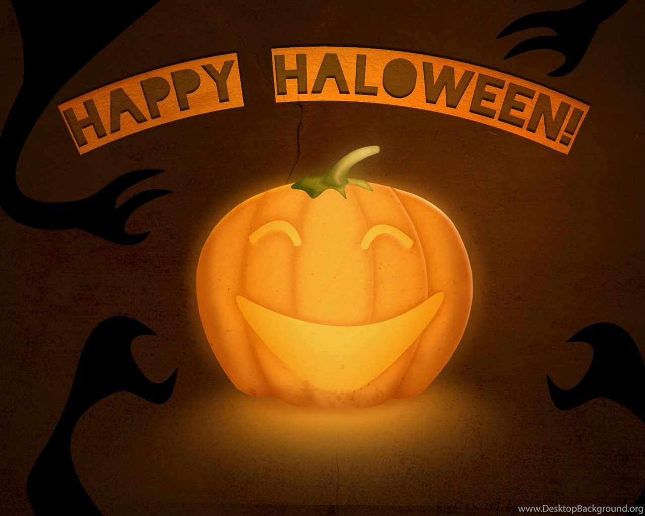 Picture > Cute Happy Halloween Background Desktop Background