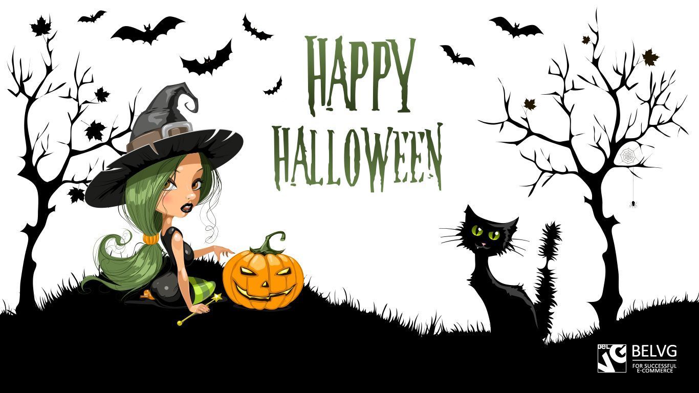 Cute Halloween Witch Wallpaper, HD Cute Halloween Witch Background on WallpaperBat