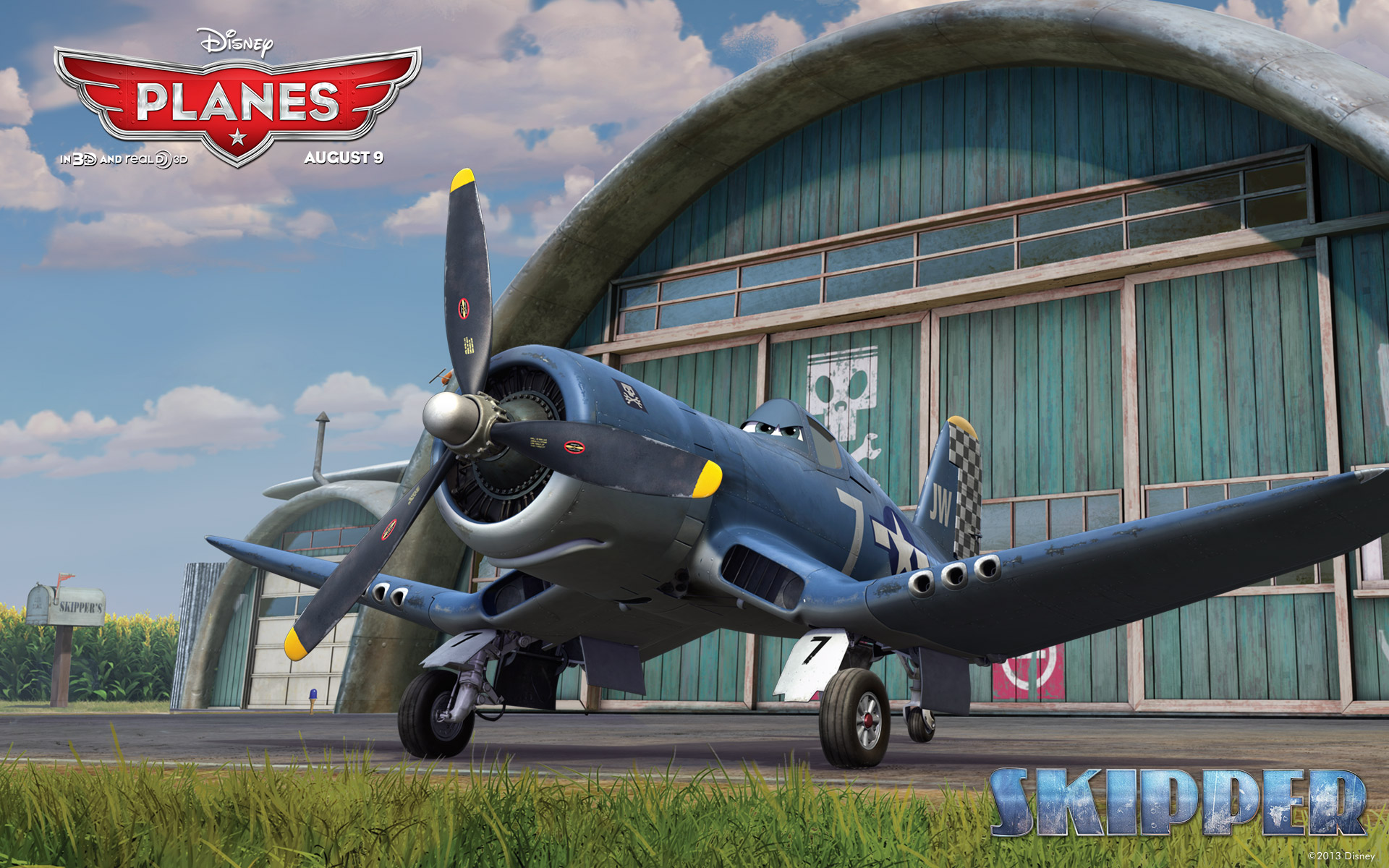 Disney Planes 2013 Movie Wallpaper, Facebook Cover Photo & Character Icon