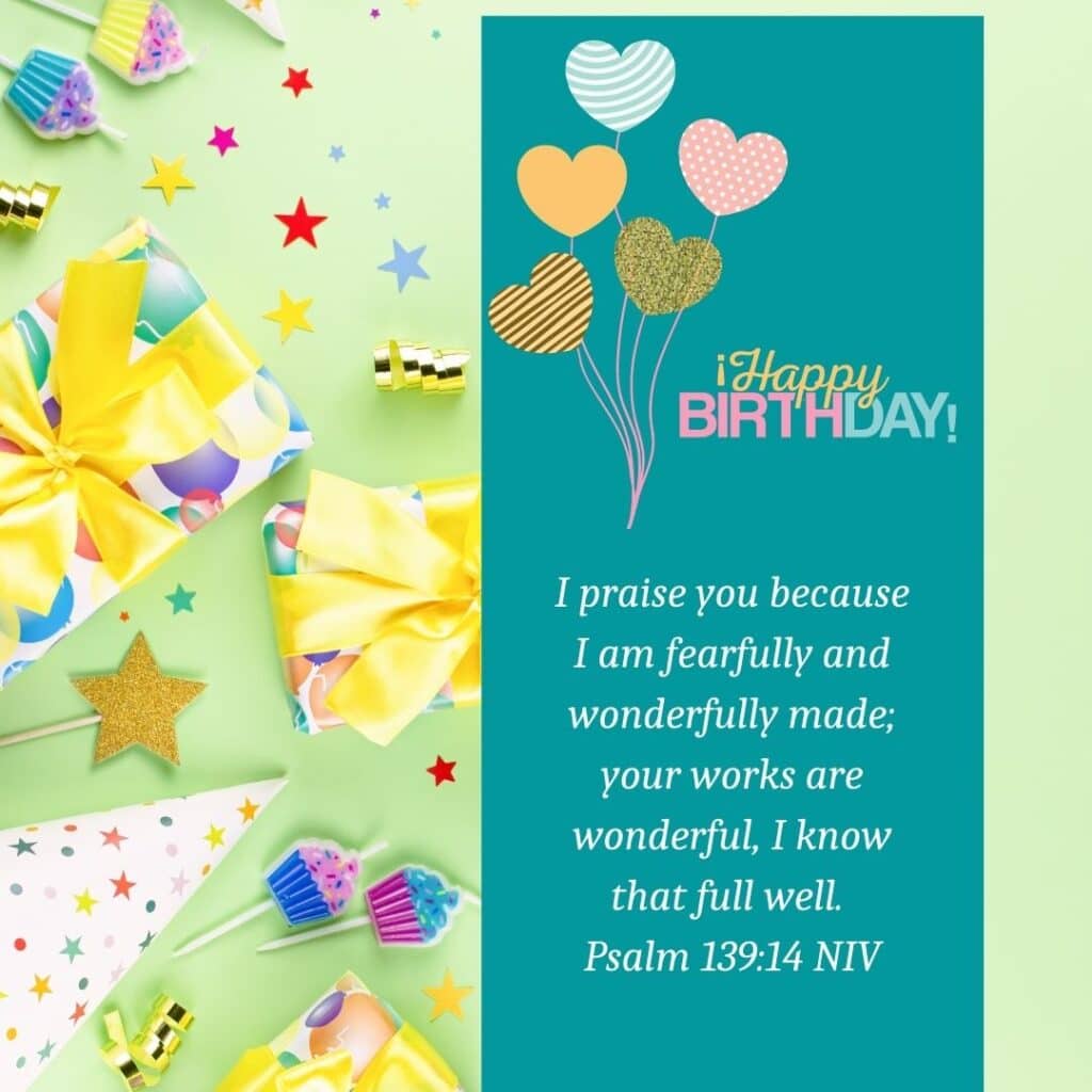 Birthday Bible Verses for Loved Ones