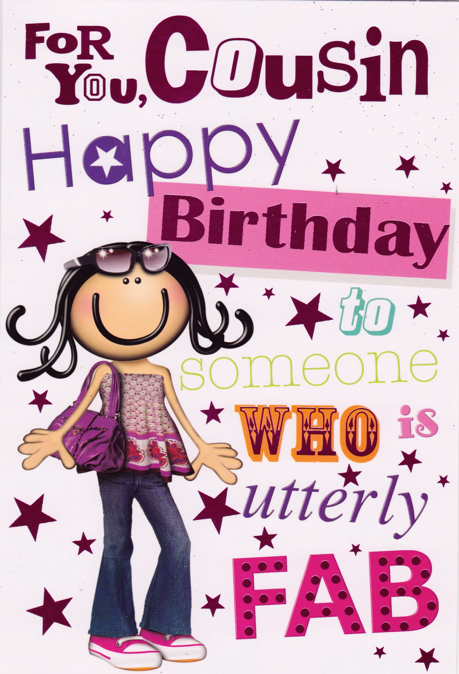 Birthday Cousin Clipart