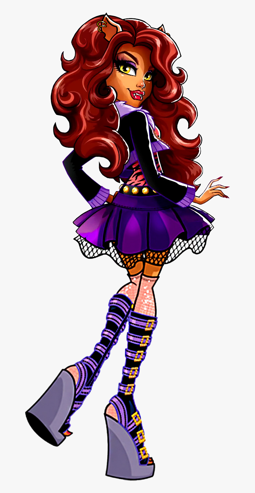 Clawdeen Wolf High Wallpaper Clawdeen Wolf, HD Png Download, Transparent Png Image
