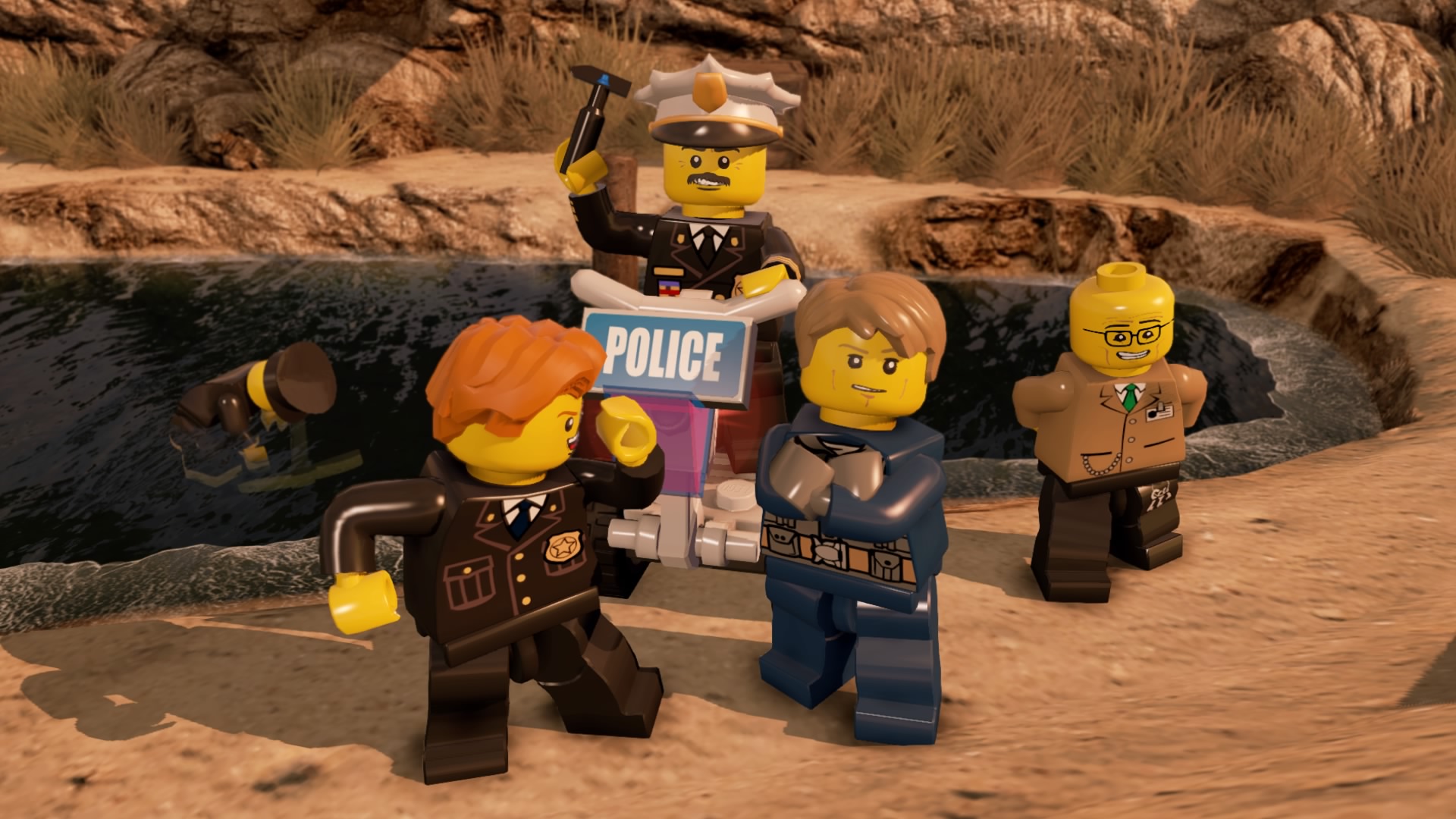 LEGO City Undercover Walkthrough. Ch. 3 Albatross Prison Island