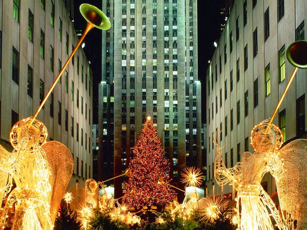 Full HD Desktop Wallpaper: Christmas City Picture