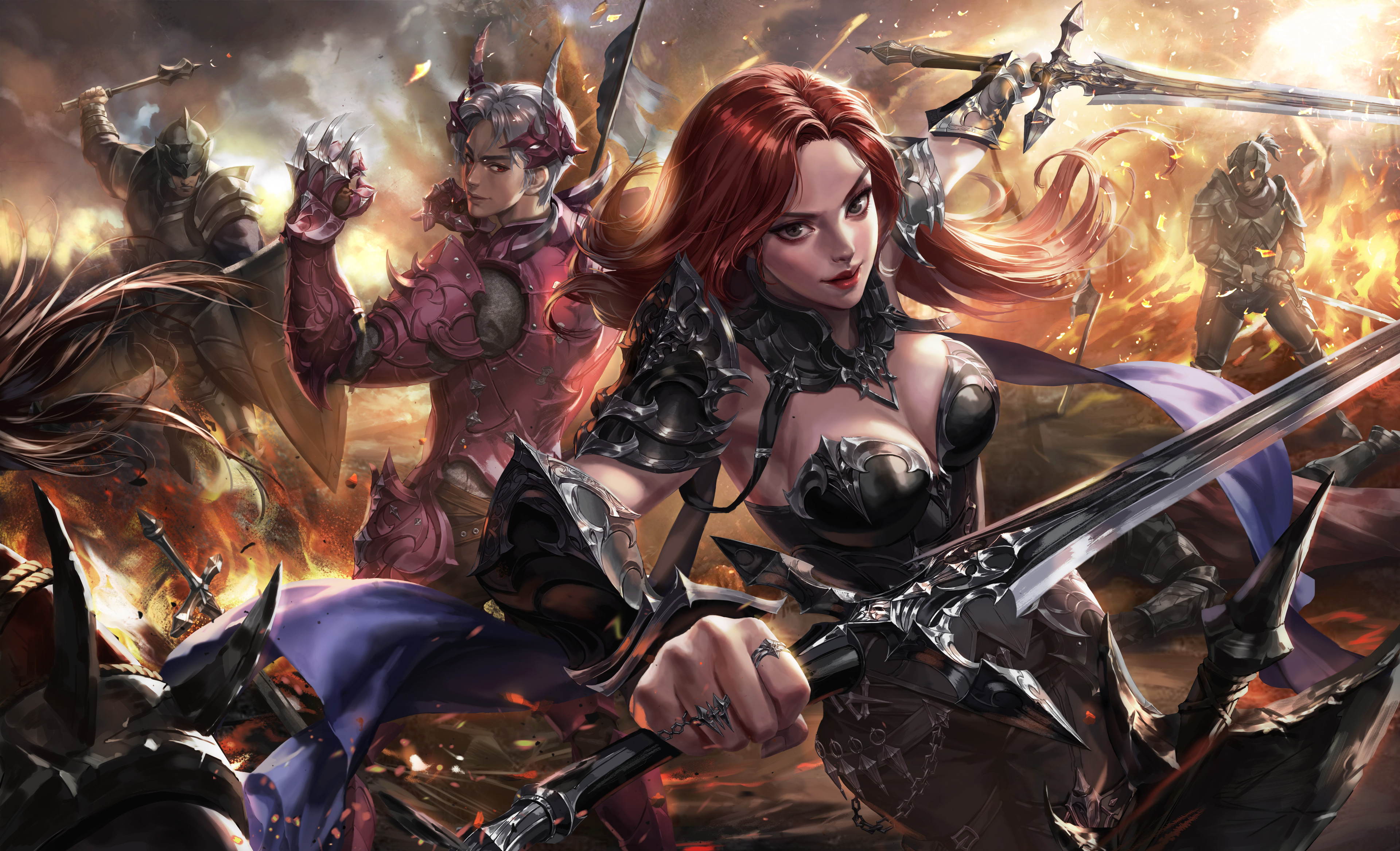 Warrior Girl Fighter 4k Laptop HD HD 4k Wallpaper, Image, Background, Photo and Picture