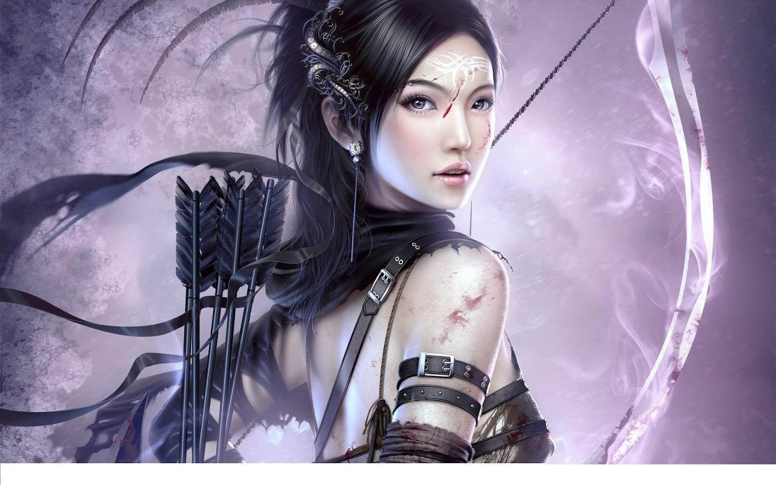 21++ Wallpaper Anime Girl Warrior