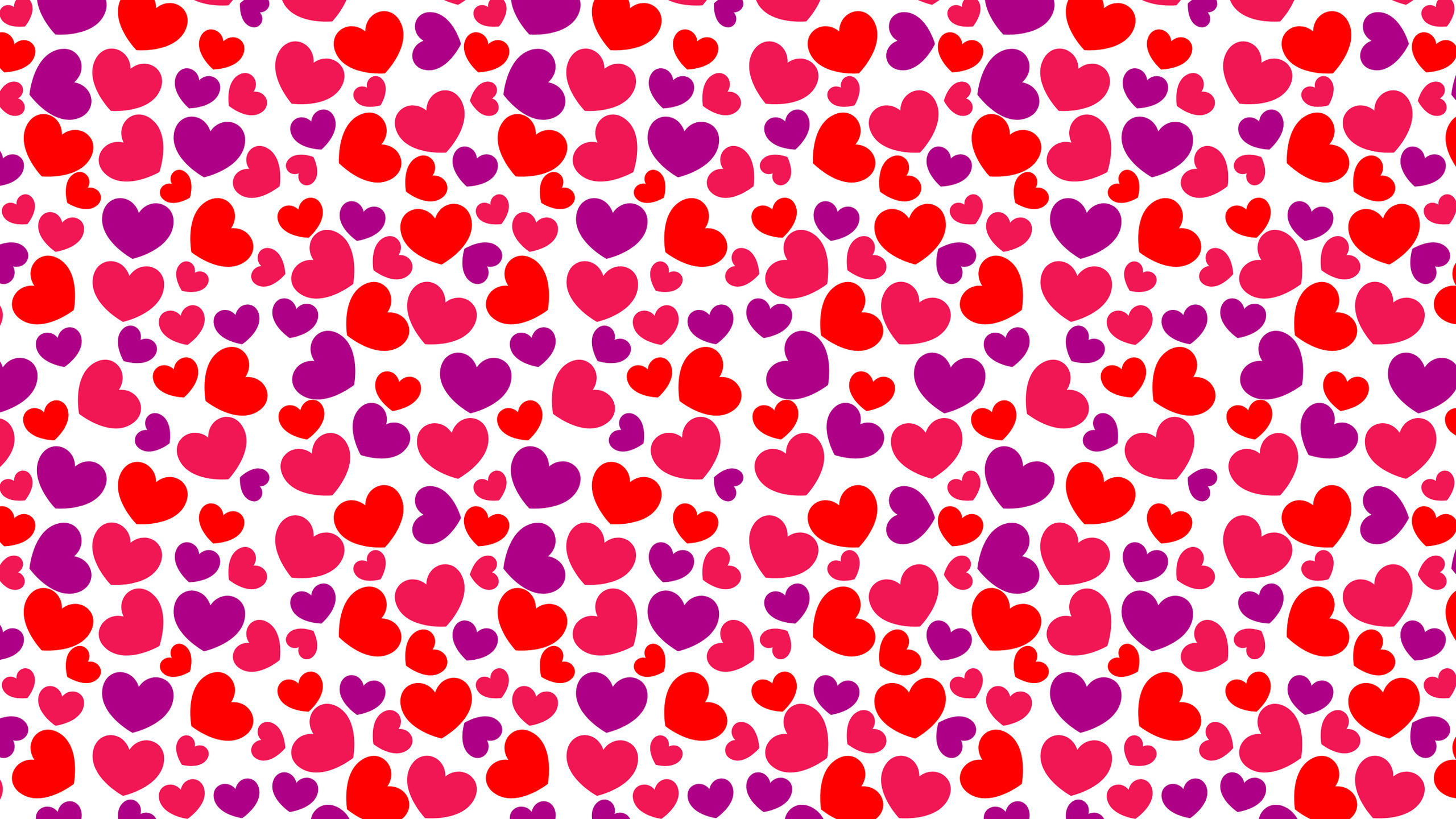 Awesome Heart Pattern Wallpaper 41519 2560x1440px